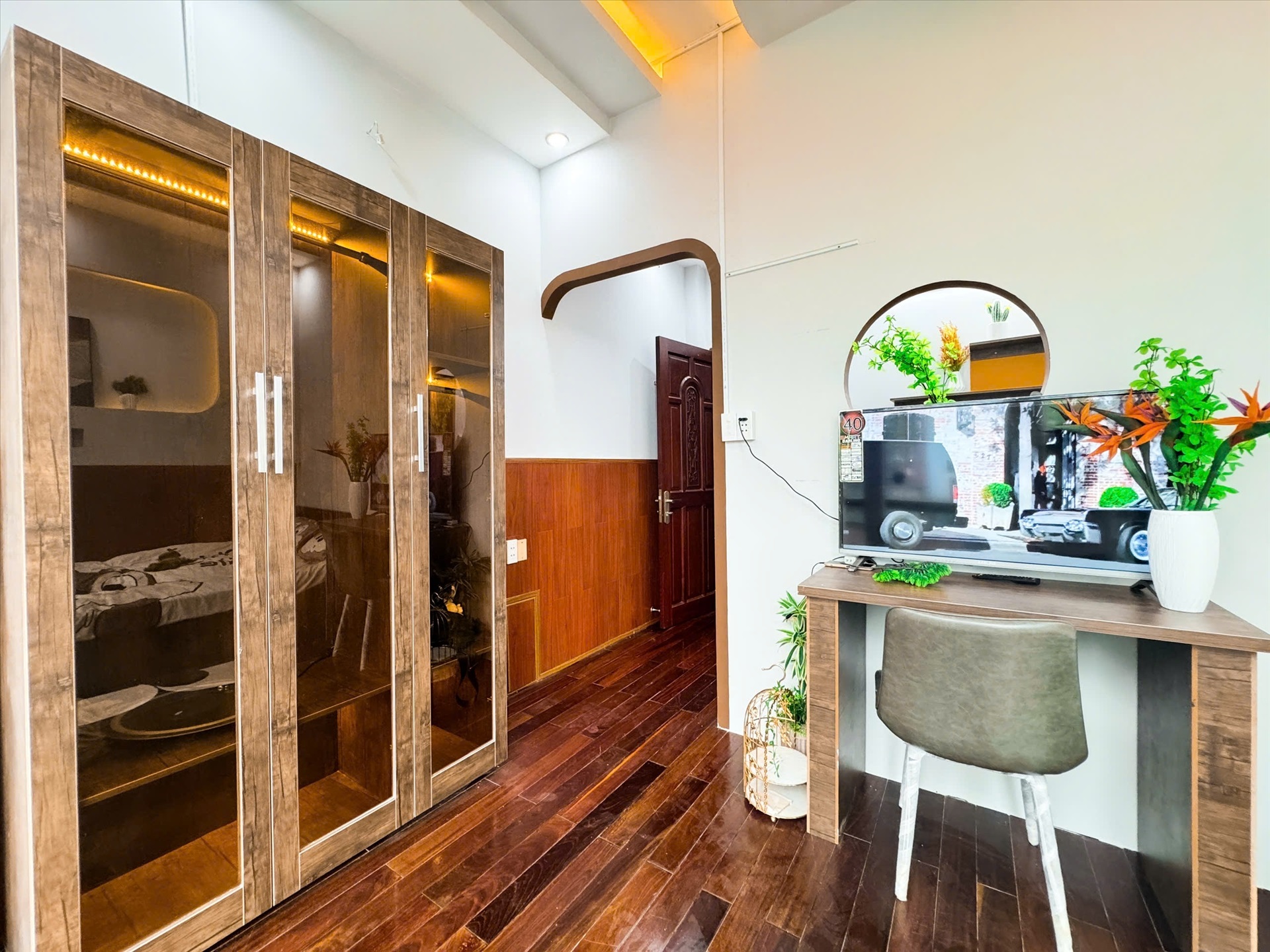 Phòng trọ 1 Phòng ngủ 35m2 tại Kinghome Nguyễn Thái Bình - Tân Bình - Phòng ngủ