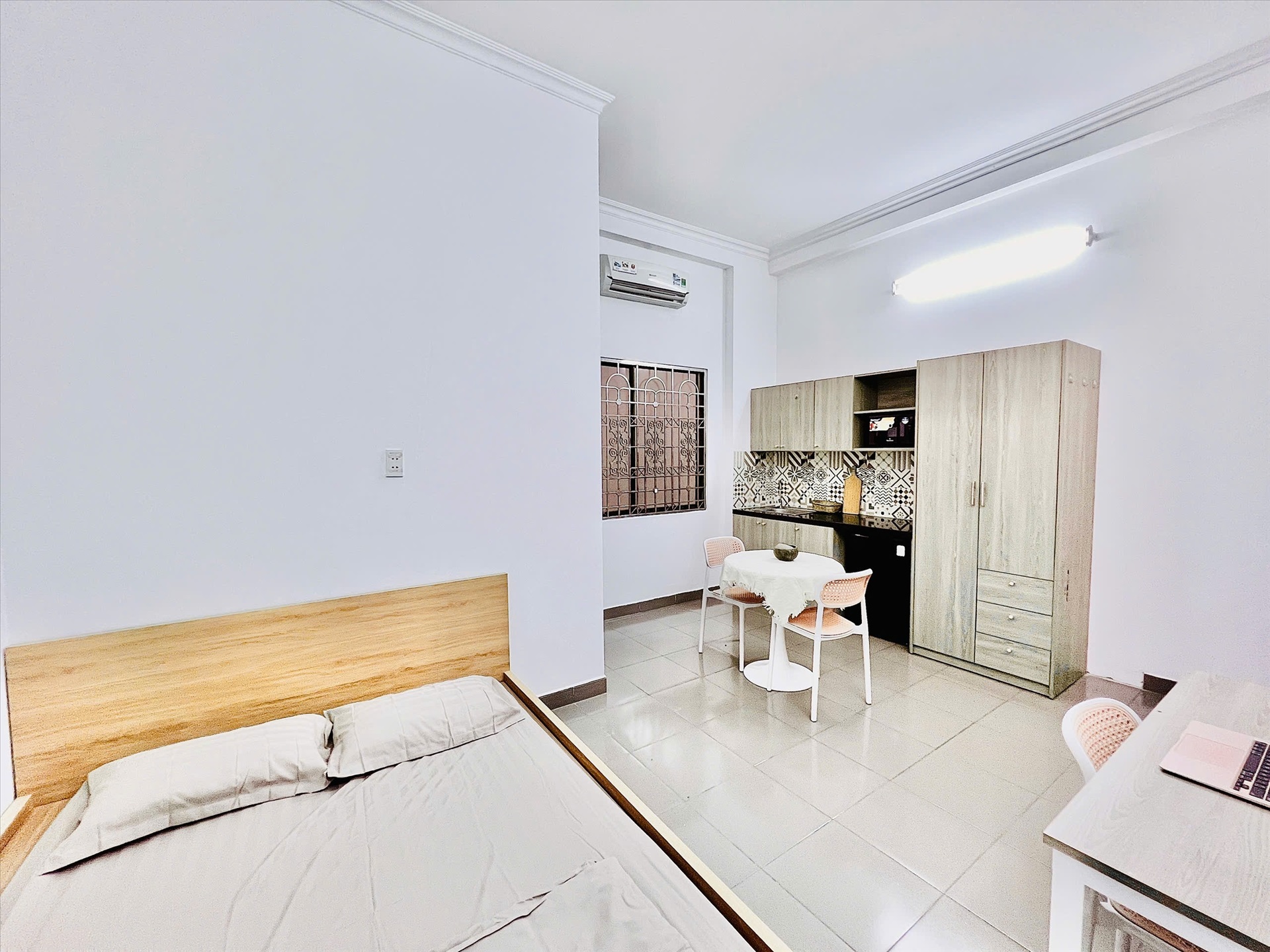 Phòng trọ Studio 30m2 tại James House Nguyễn Kiếm - Phú Nhuận - Phòng ngủ