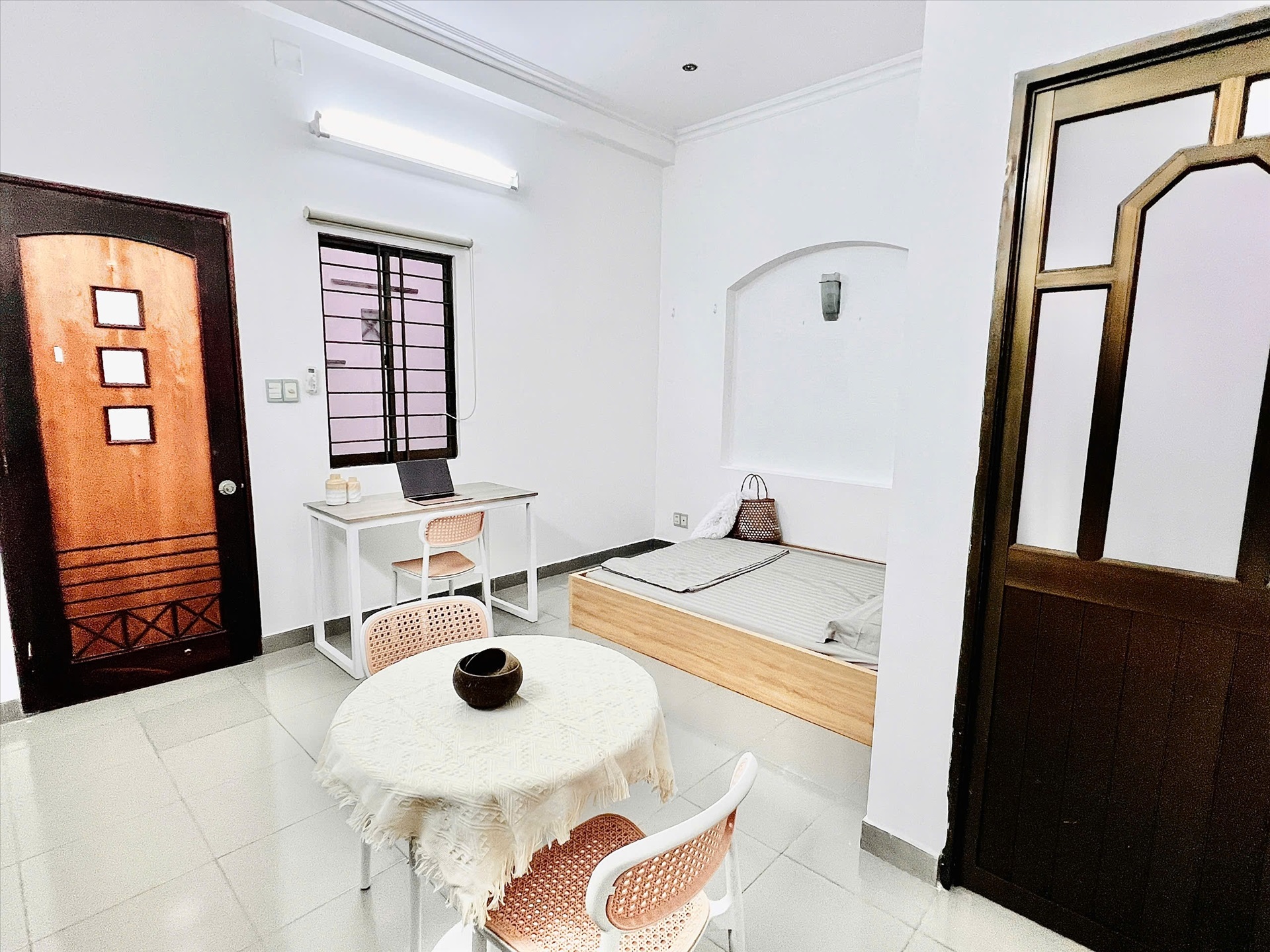 Phòng trọ Studio 30m2 tại James House Nguyễn Kiếm - Phú Nhuận - Phòng ngủ