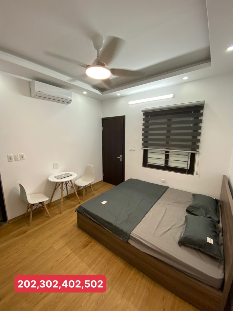 Phòng trọ Studio 20m2 tại DreamHouse Nguyễn Lương Bằng - Đống Đa - Phòng ngủ