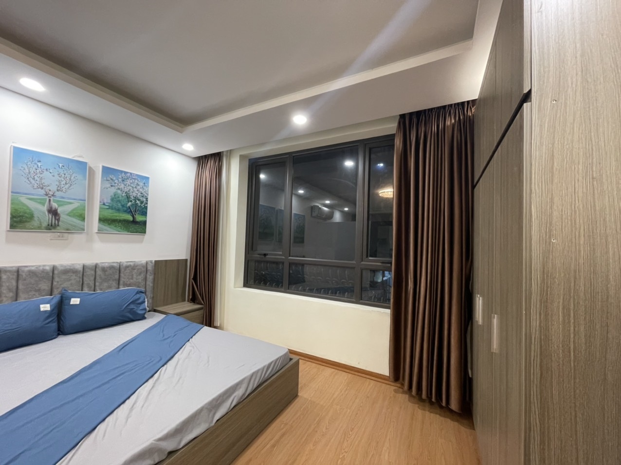 Phòng trọ 1 Phòng ngủ 40m2 tại Sunny Apartment Nguyễn Khang - Cầu Giấy - Phòng ngủ