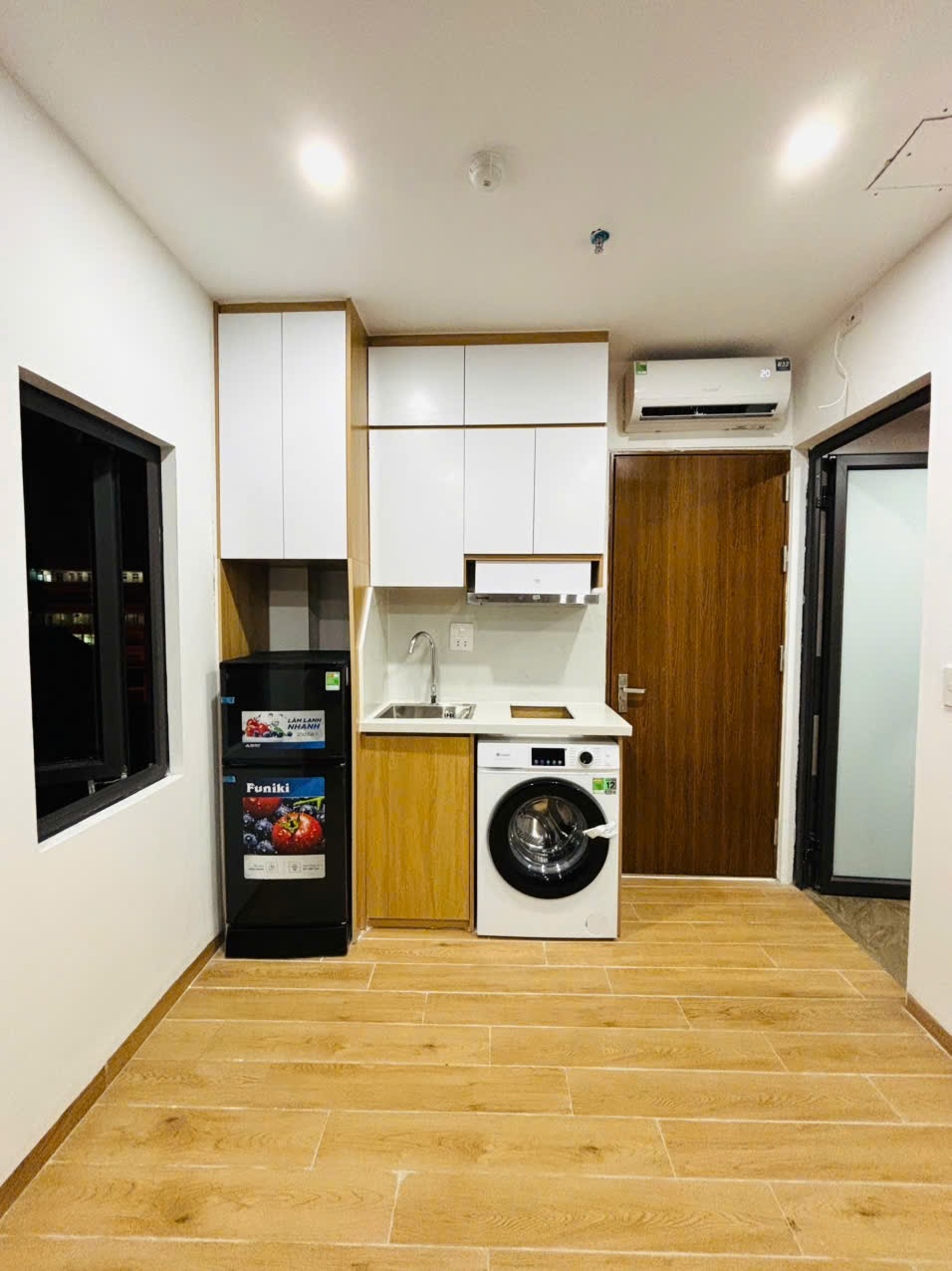 Phòng trọ Duplex 25m2 tại DreamHouse Đông Quan - Cầu Giấy - Phòng bếp