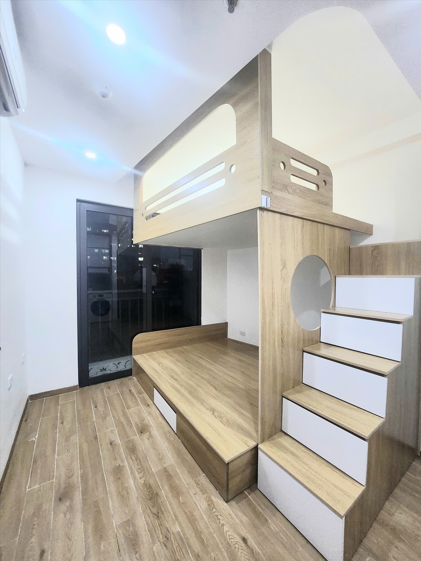 Phòng trọ Studio 25m2 tại DreamHouse Đông Quan - Cầu Giấy - Phòng ngủ