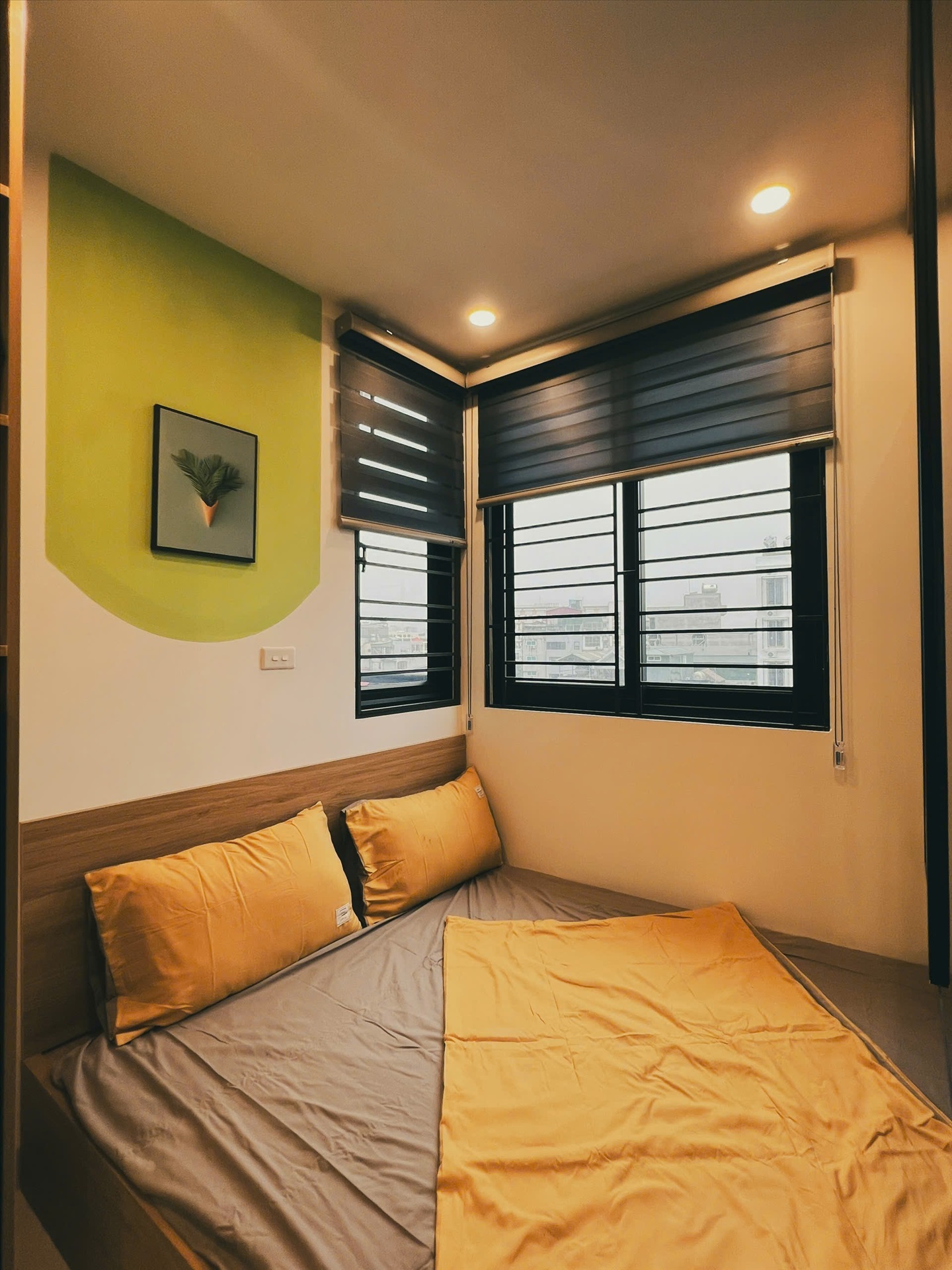 Phòng trọ Studio 30m2 tại VVH House Kim Giang - Hoàng Mai - Phòng ngủ