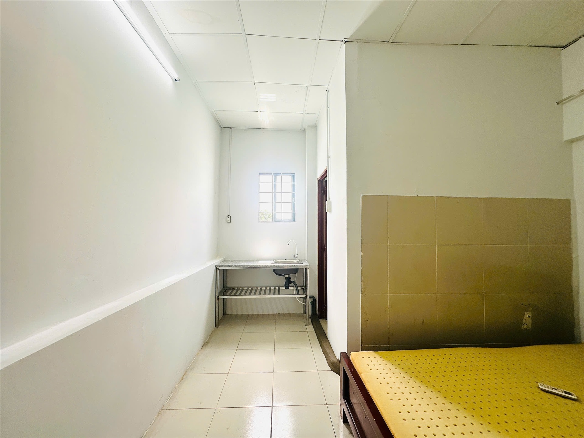 Phòng trọ Studio 20m2 tại LĐH House Hà Huy Giáp - Quận 12 - Phòng ngủ