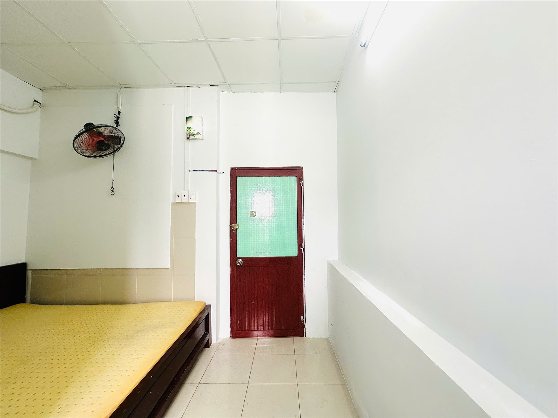 Phòng trọ Studio 20m2 tại LĐH House Hà Huy Giáp - Quận 12 - Phòng ngủ