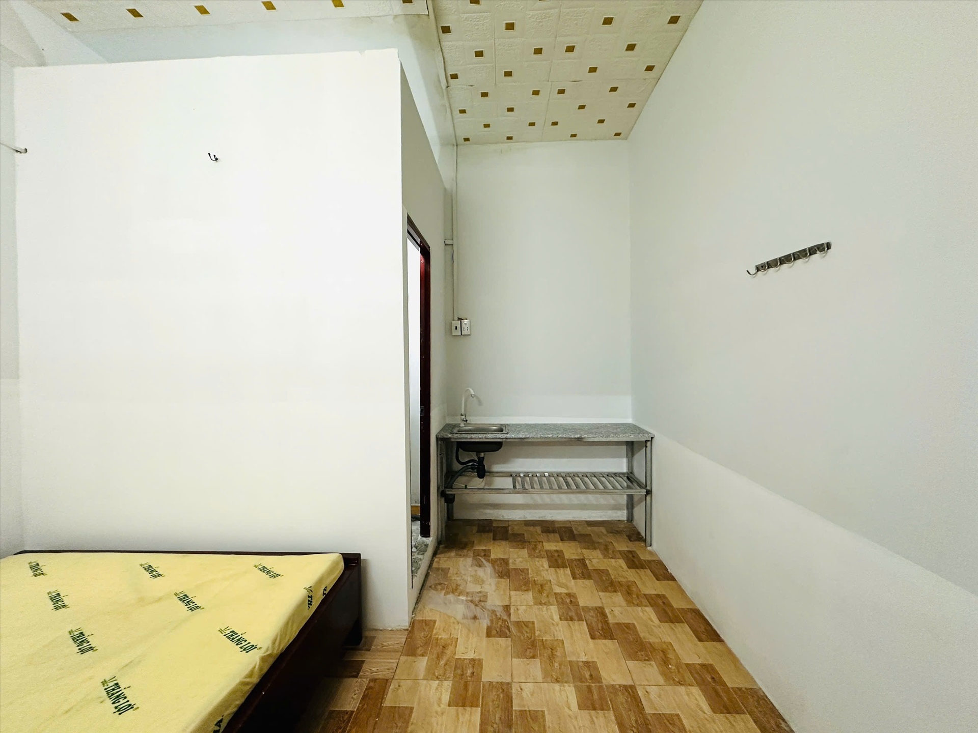 Phòng trọ Studio 18m2 tại LĐH House Hà Huy Giáp - Quận 12 - Phòng ngủ