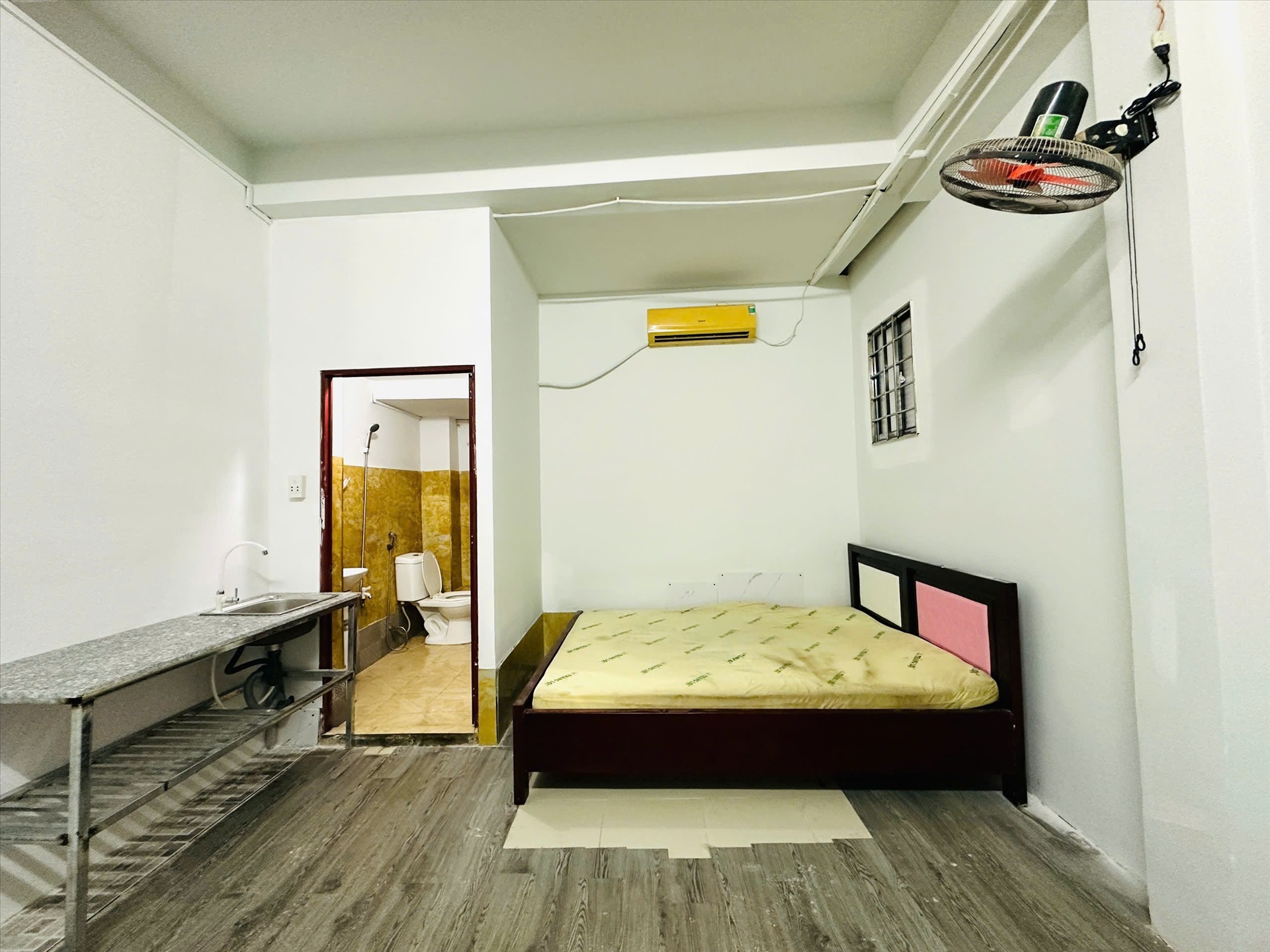 Phòng trọ Studio 25m2 tại LĐH House Hà Huy Giáp - Quận 12 - Phòng ngủ