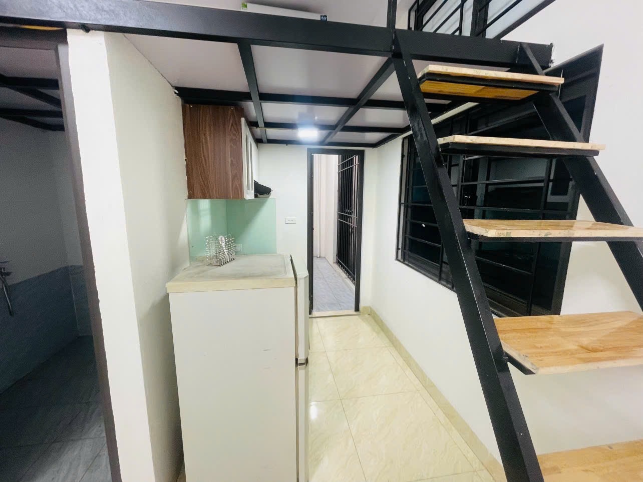 Phòng trọ Duplex 25m2 tại VVH House Lê Đức Thọ - Nam Từ Liêm - Phòng bếp