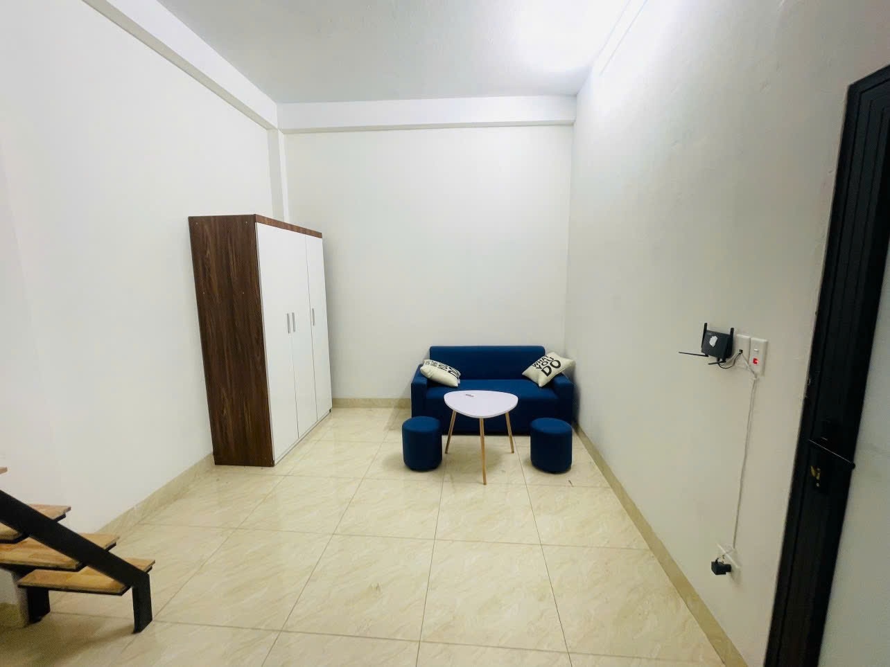 Phòng trọ Duplex 25m2 tại VVH House Lê Đức Thọ - Nam Từ Liêm - Phòng khách