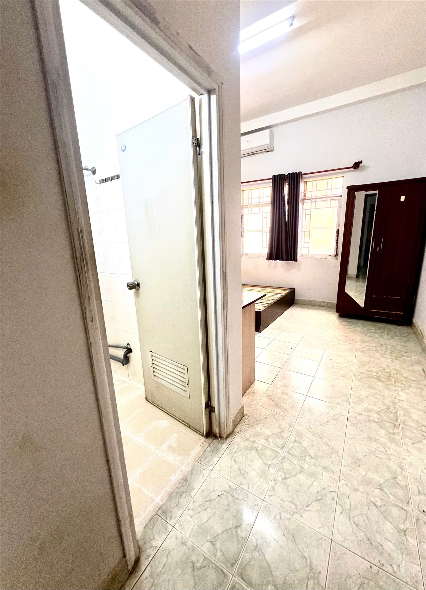 Phòng trọ Studio 25m2 tại TCK House Phạm Văn Hai - Tân Bình - Phòng ngủ