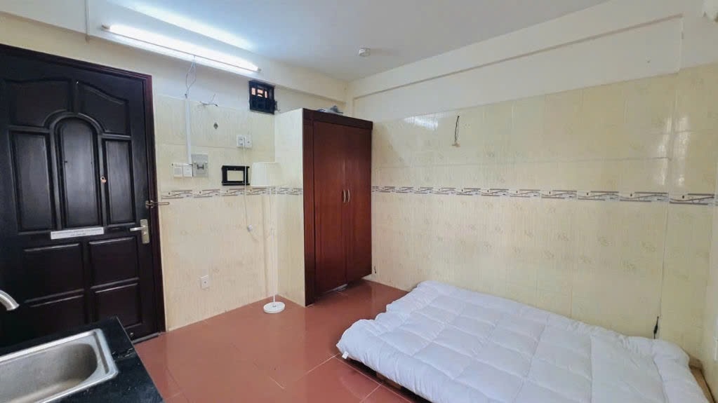 Phòng trọ Studio 20m2 tại ACHome Quốc lộ 1A - Quận 12 - Phòng ngủ