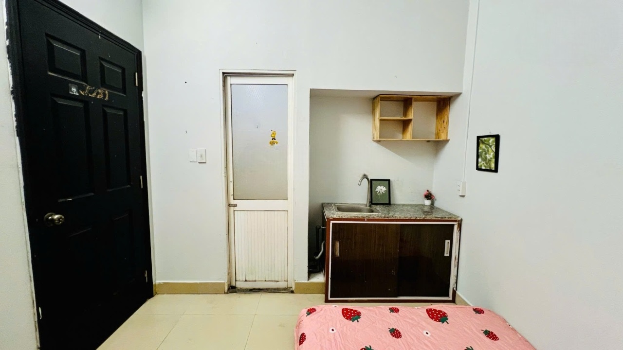 Phòng trọ Studio 20m2 tại ACHome Nguyễn Văn Quá - Quận 12 - Phòng ngủ