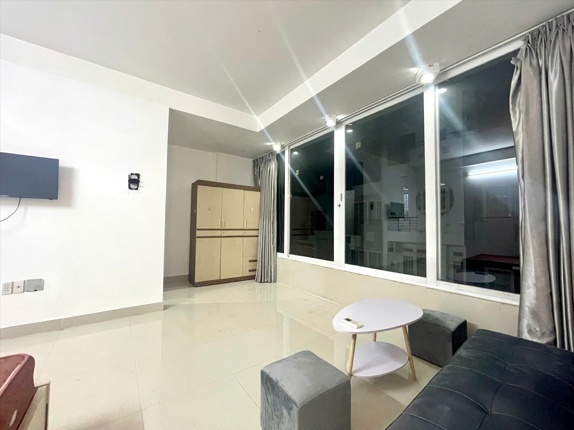 Phòng trọ 1 Phòng ngủ 35m2 tại VT Condo Lê Văn Sỹ - Tân Bình - Phòng khách