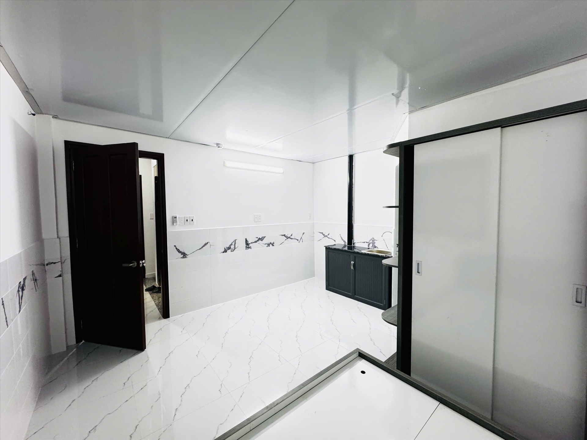 Phòng trọ Studio 25m2 tại AD Home Chế Lan Viên - Tân Phú - Phòng khách