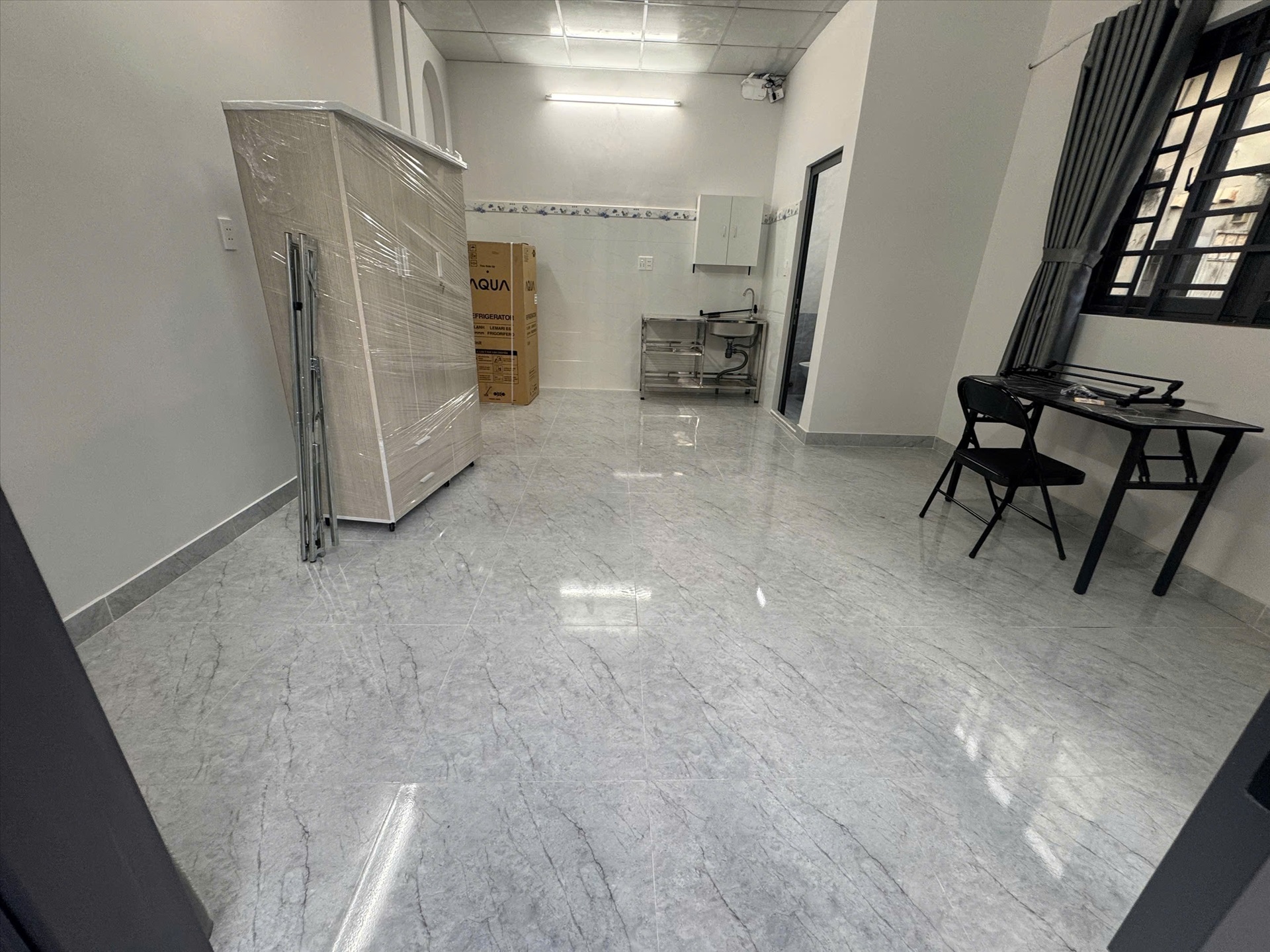 Phòng trọ Studio 23m2 tại AN Home Phan Huy Ích - Gò Vấp - Phòng ngủ