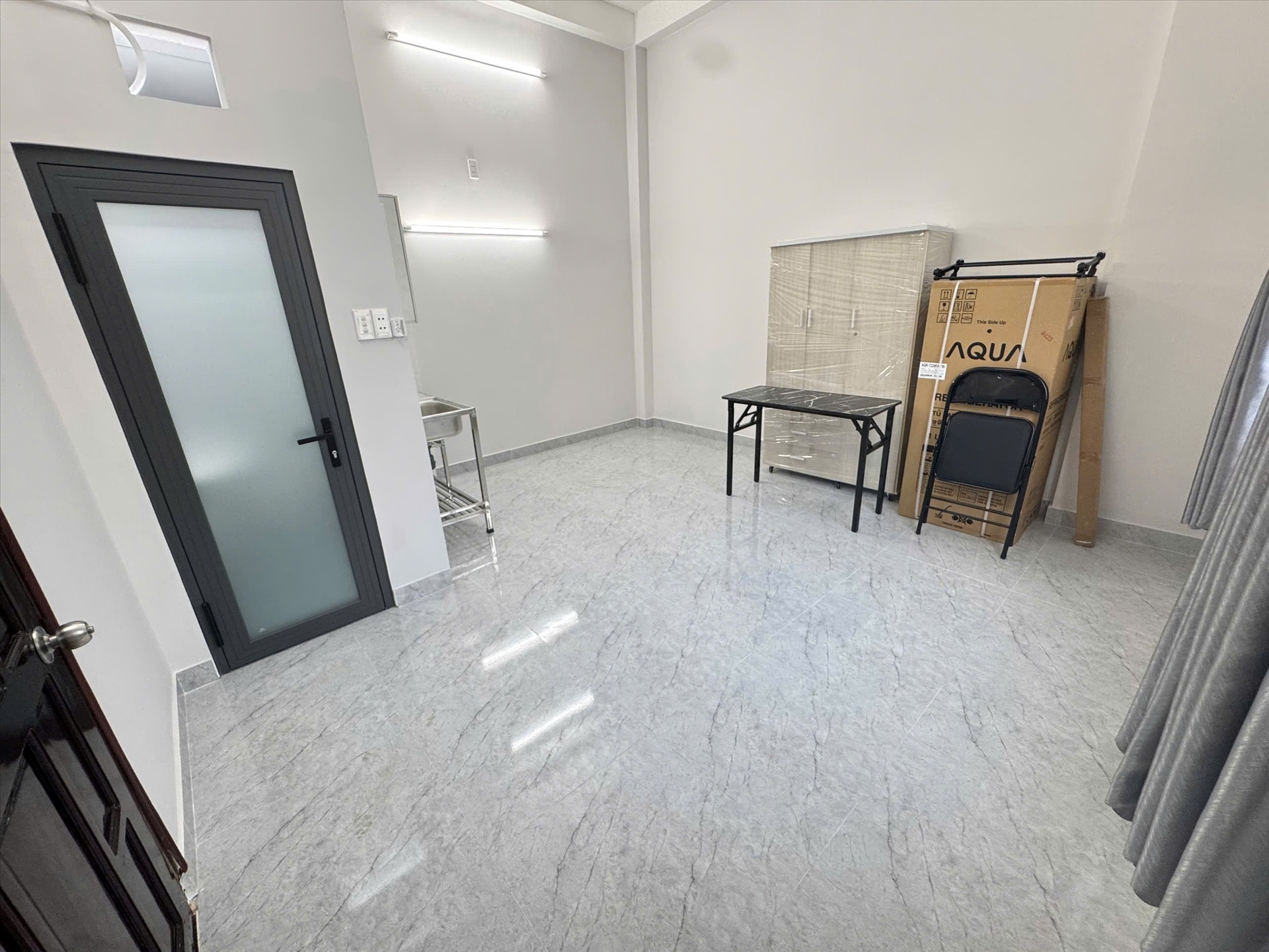 Phòng trọ Studio 17m2 tại AN Home Phan Huy Ích - Gò Vấp - Phòng ngủ