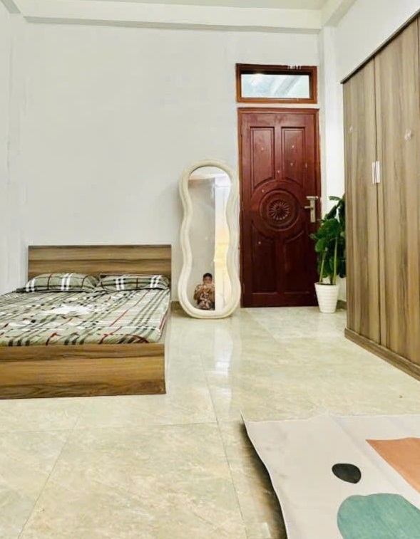 Phòng trọ Studio 25m2 tại NF Real Apartment Cộng Hòa - Tân Bình - Phòng ngủ