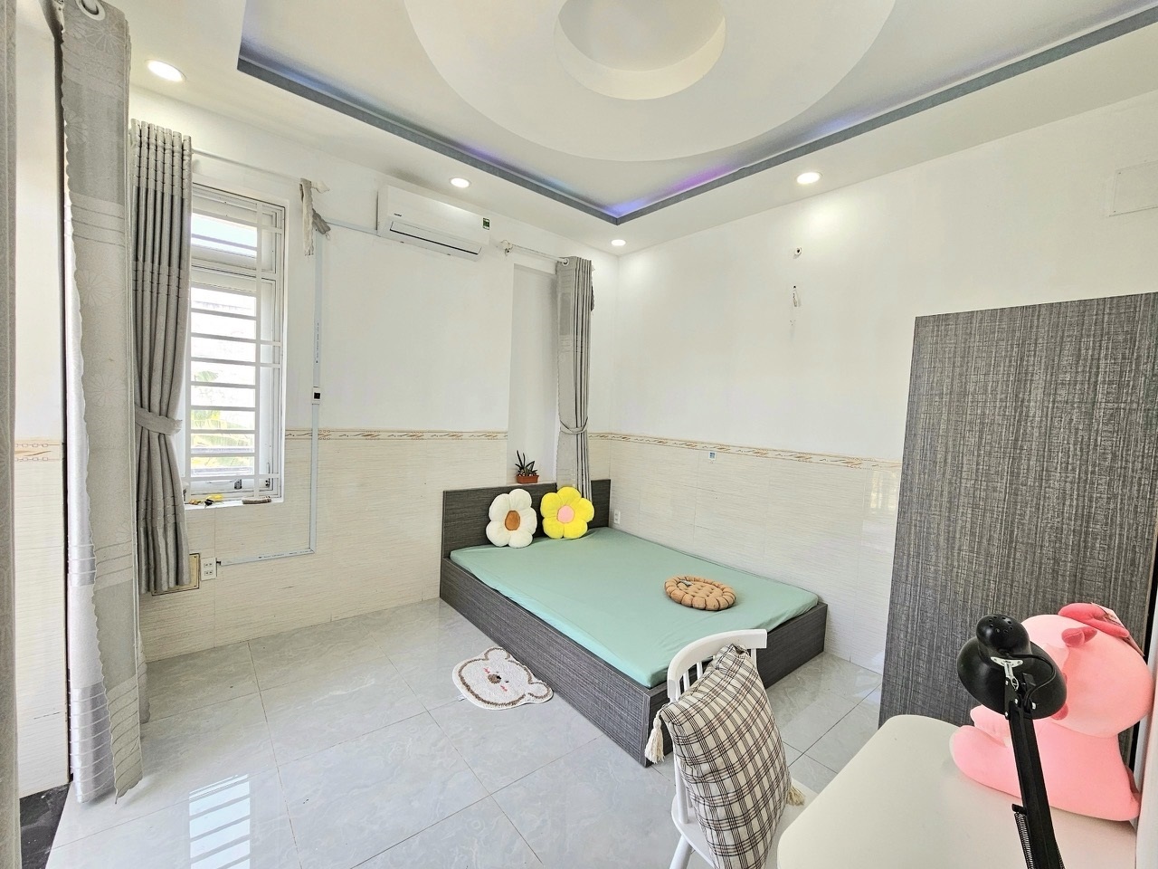 Phòng trọ Studio 20m2 tại BT House Thạnh Lộc 29 - Quận 12 - Phòng ngủ