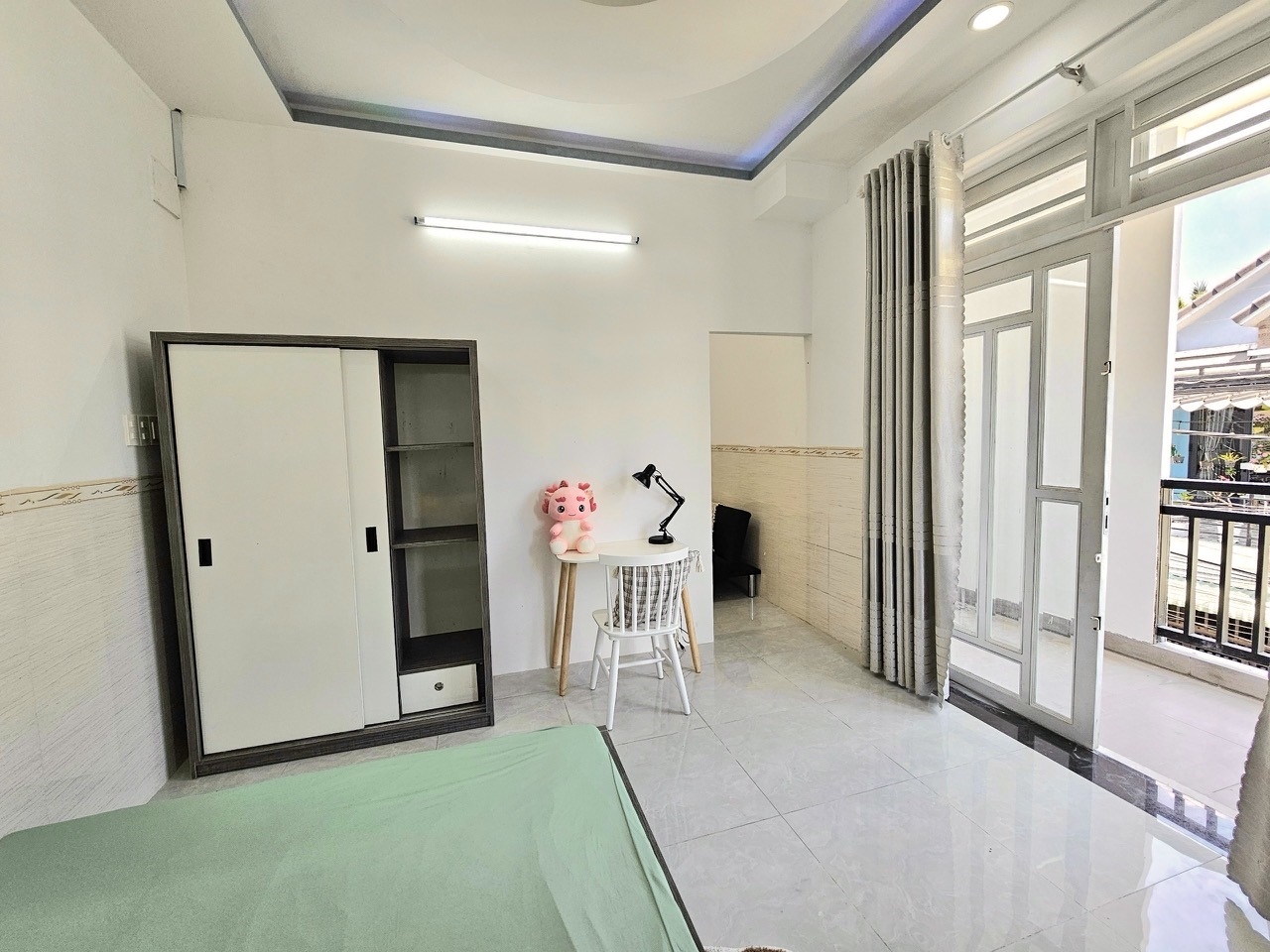 Phòng trọ Studio 20m2 tại BT House Thạnh Lộc 29 - Quận 12 - Phòng ngủ