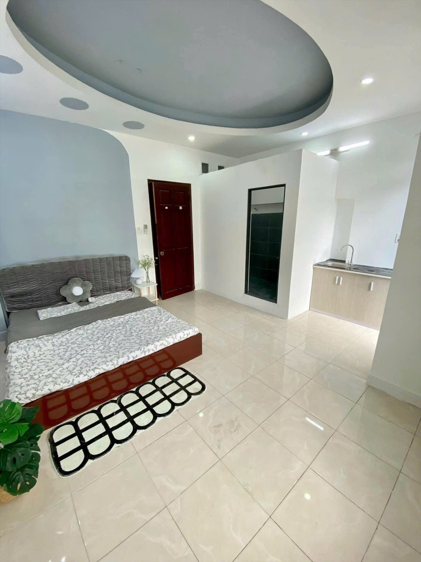 Phòng trọ Studio 25m2 tại NVL House Phạm Văn Chiêu - Gò Vấp - Phòng ngủ