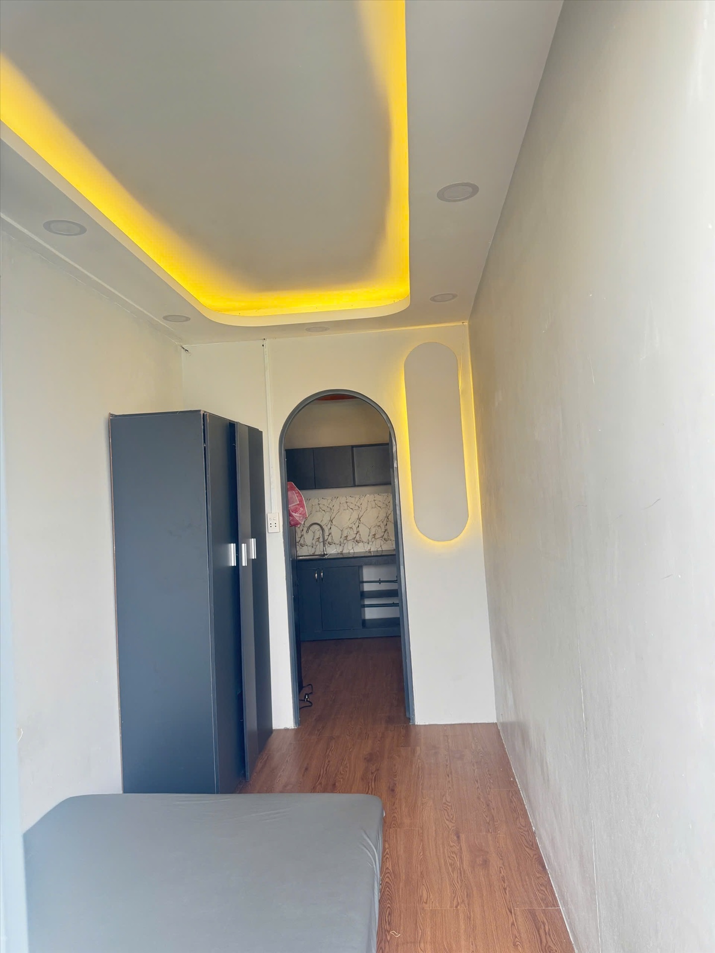 Phòng trọ 2 Phòng ngủ 40m2 tại CN Home Nguyễn Bặc - Tân Bình - Phòng khách