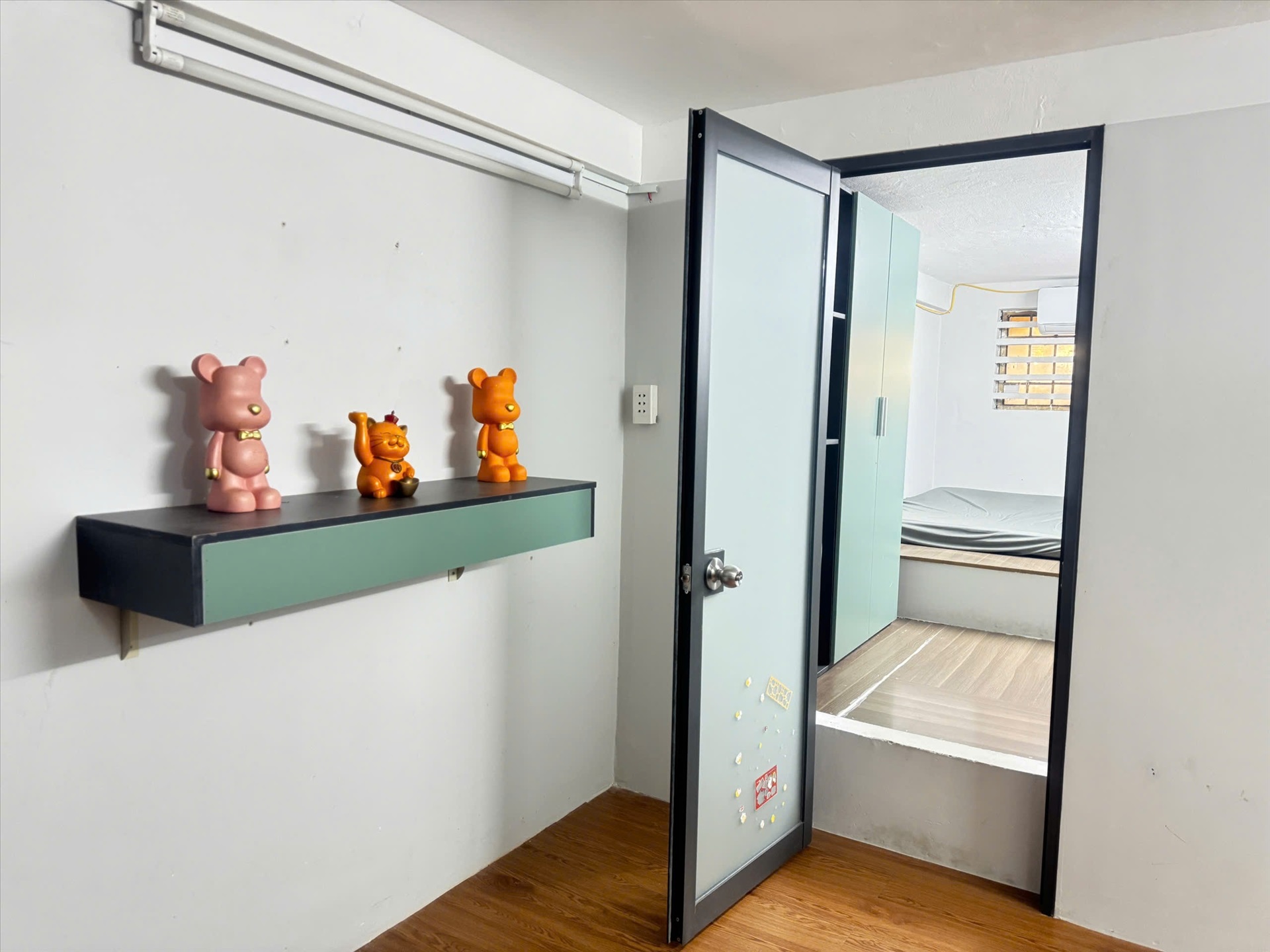 Phòng trọ 2 Phòng ngủ 45m2 tại CN Home Nguyễn Bặc - Tân Bình - Phòng khách