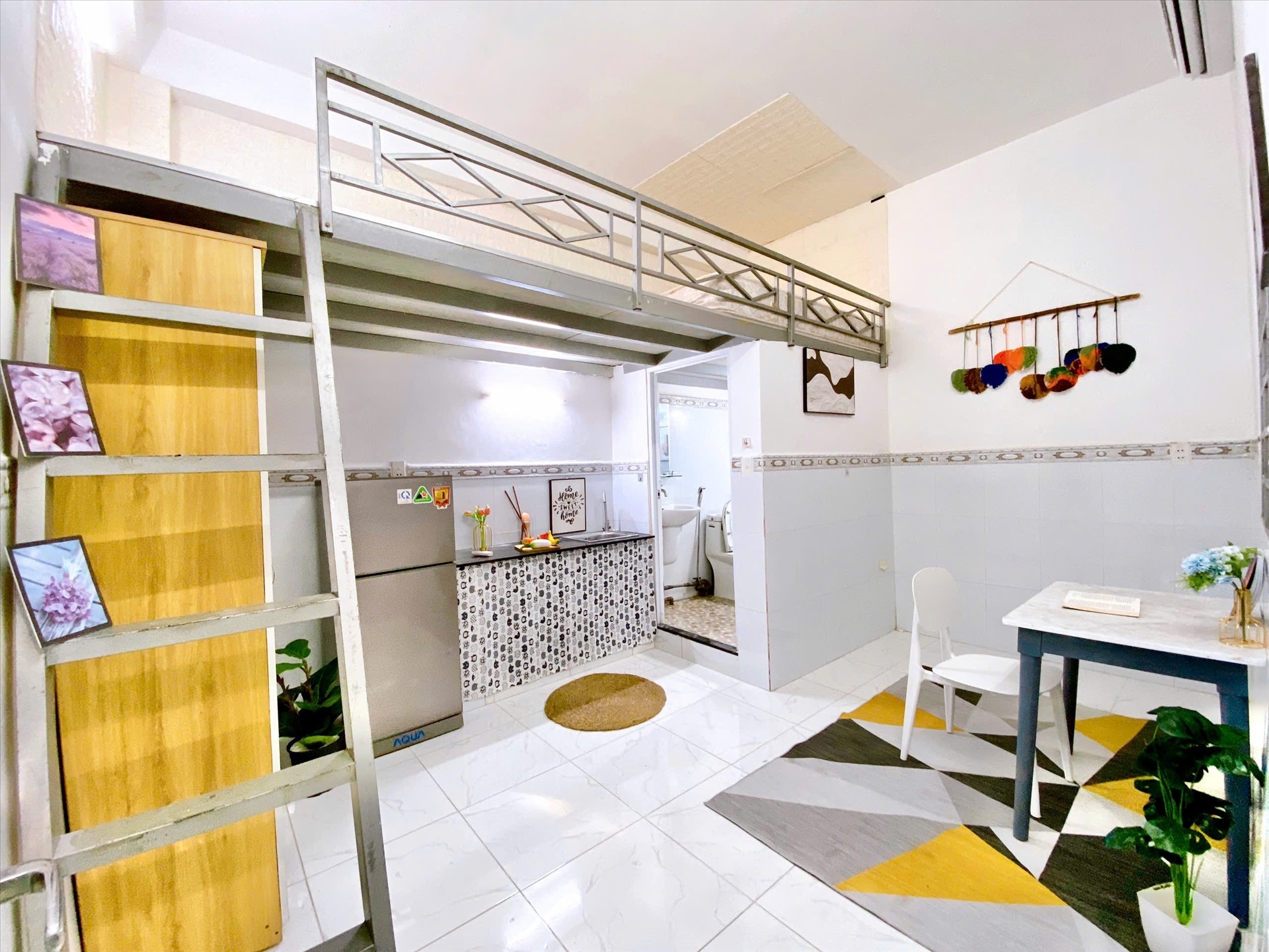 Phòng trọ Duplex 25m2 tại Roomy Home Bạch Đằng - Tân Bình - Phòng ngủ