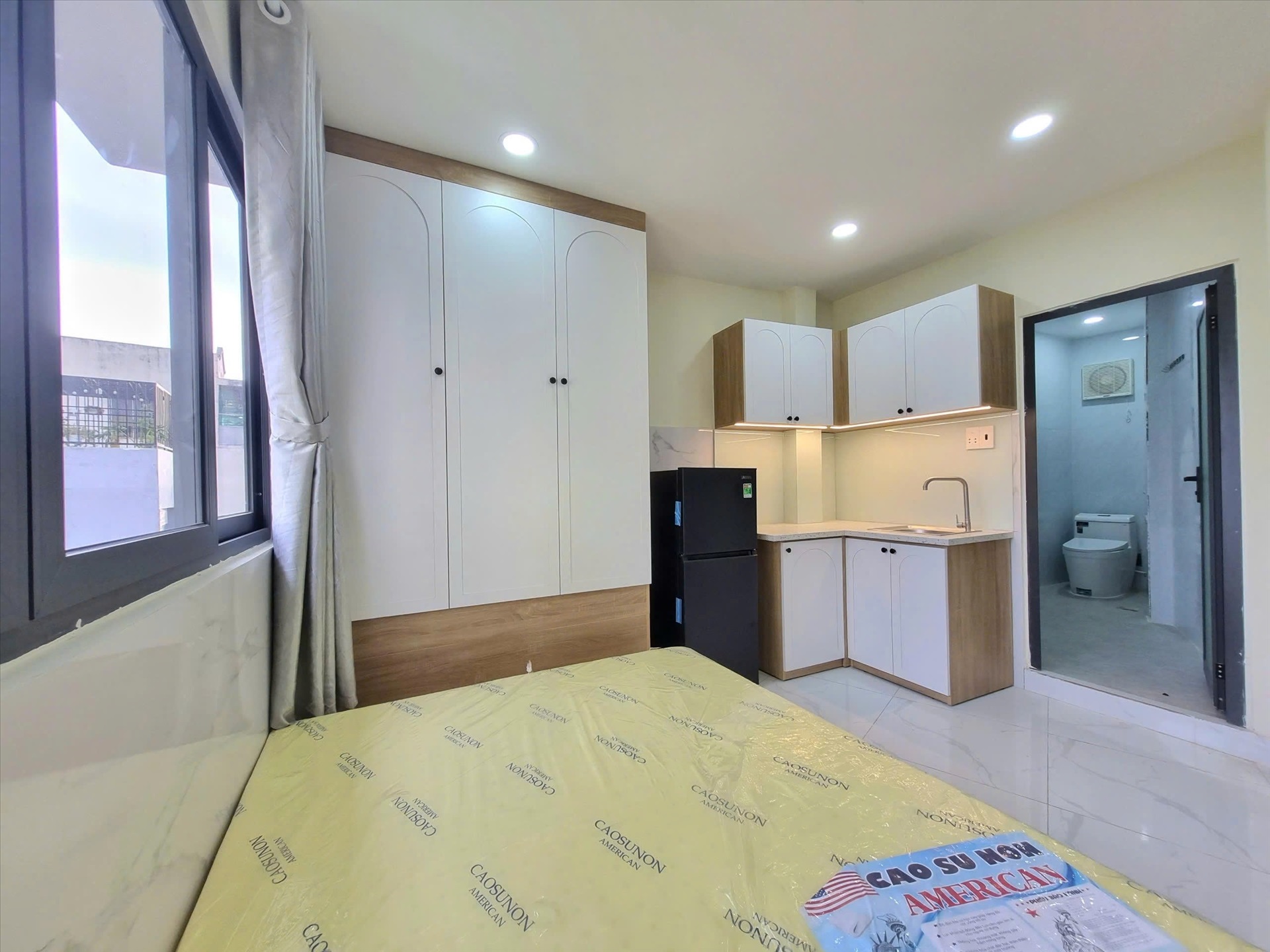 Phòng trọ Studio 30m2 tại Lighthouse Lý Thường Kiệt - Tân Bình - Phòng ngủ