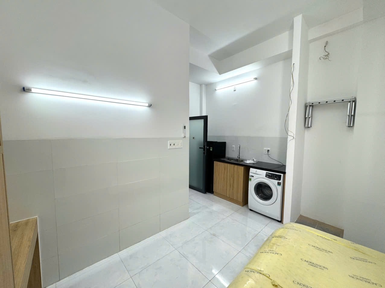 Phòng trọ Studio 25m2 tại AK Home Bùi Đình Túy - Bình Thạnh - Phòng ngủ