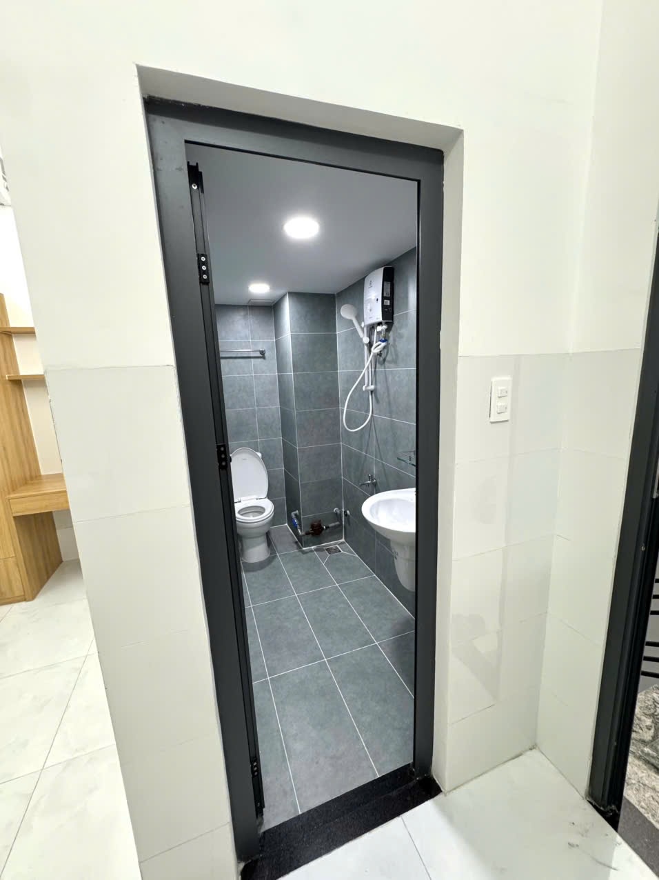 Phòng trọ Studio 25m2 tại AK Home Bùi Đình Túy - Bình Thạnh - Phòng ngủ