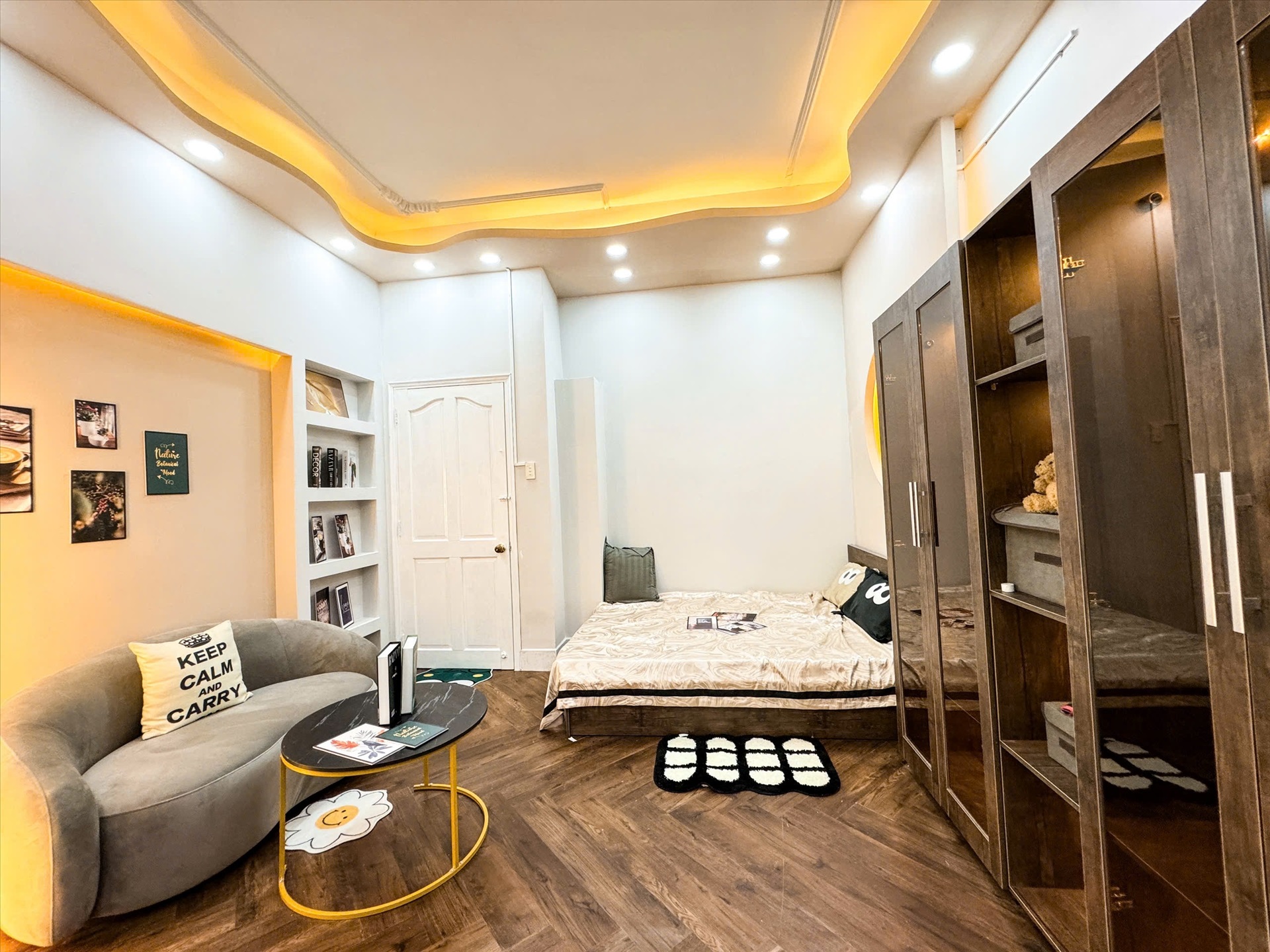 Phòng trọ 1 Phòng ngủ 40m2 tại Kinghome Văn Chung 2 - Tân Bình - Phòng ngủ