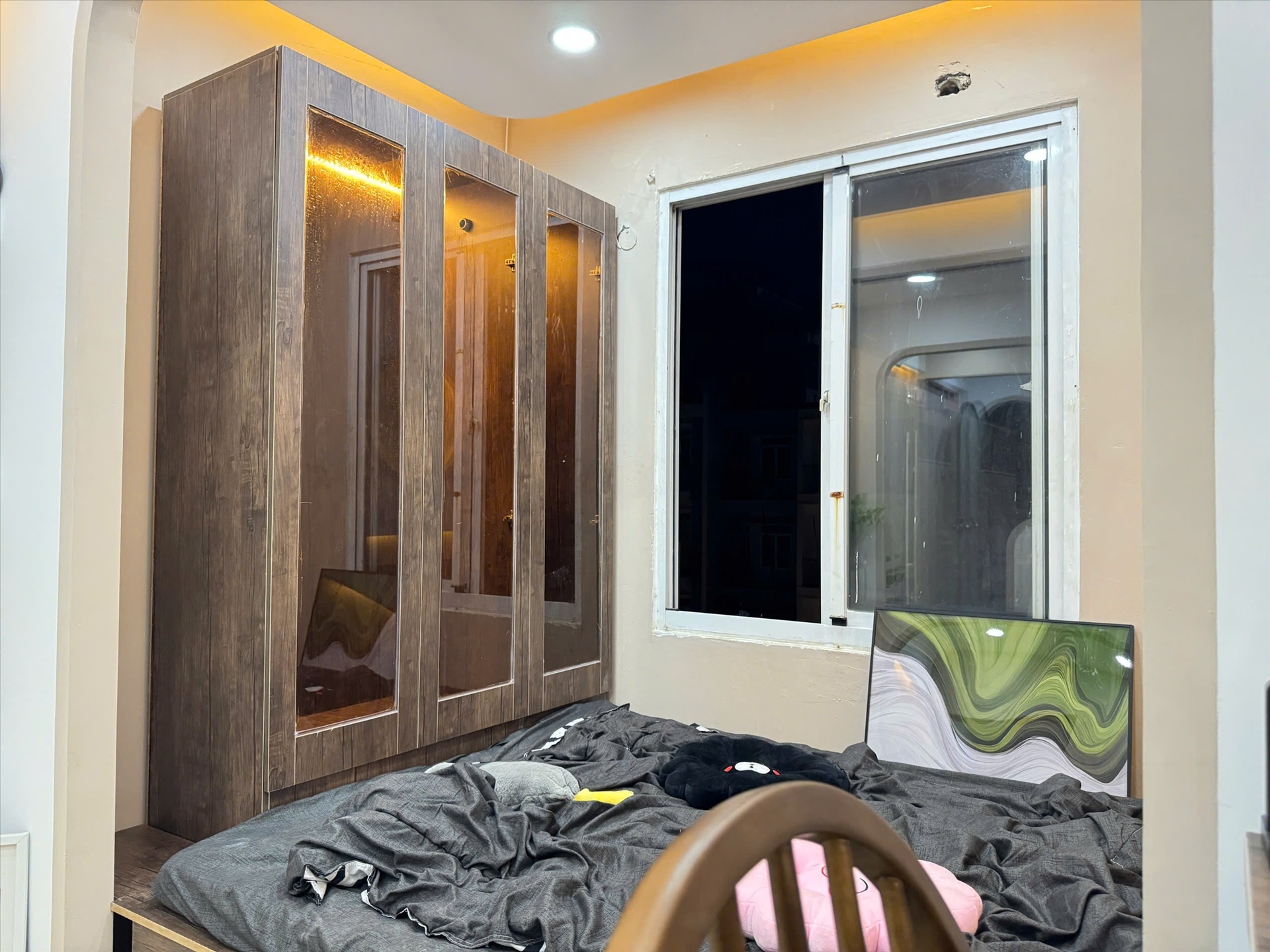 Phòng trọ 1 Phòng ngủ 40m2 tại Kinghome Đường 3/2 - Quận 10 - Phòng ngủ