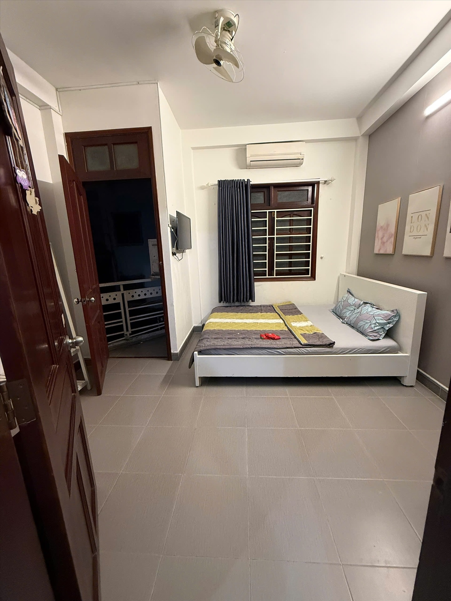 Phòng trọ Studio 25m2 tại B House Đỗ Quang Đẩu - Quận 1 - Phòng ngủ