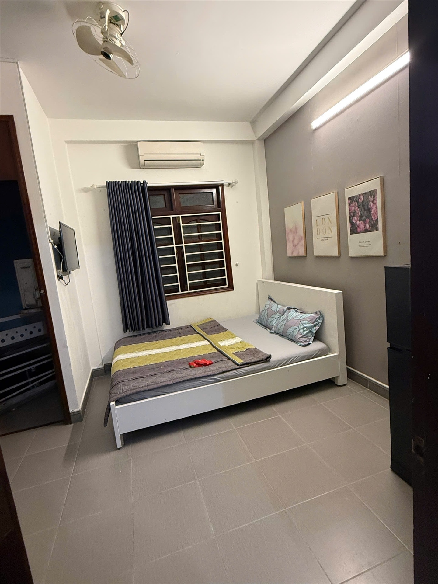 Phòng trọ Studio 25m2 tại B House Đỗ Quang Đẩu - Quận 1 - Phòng ngủ