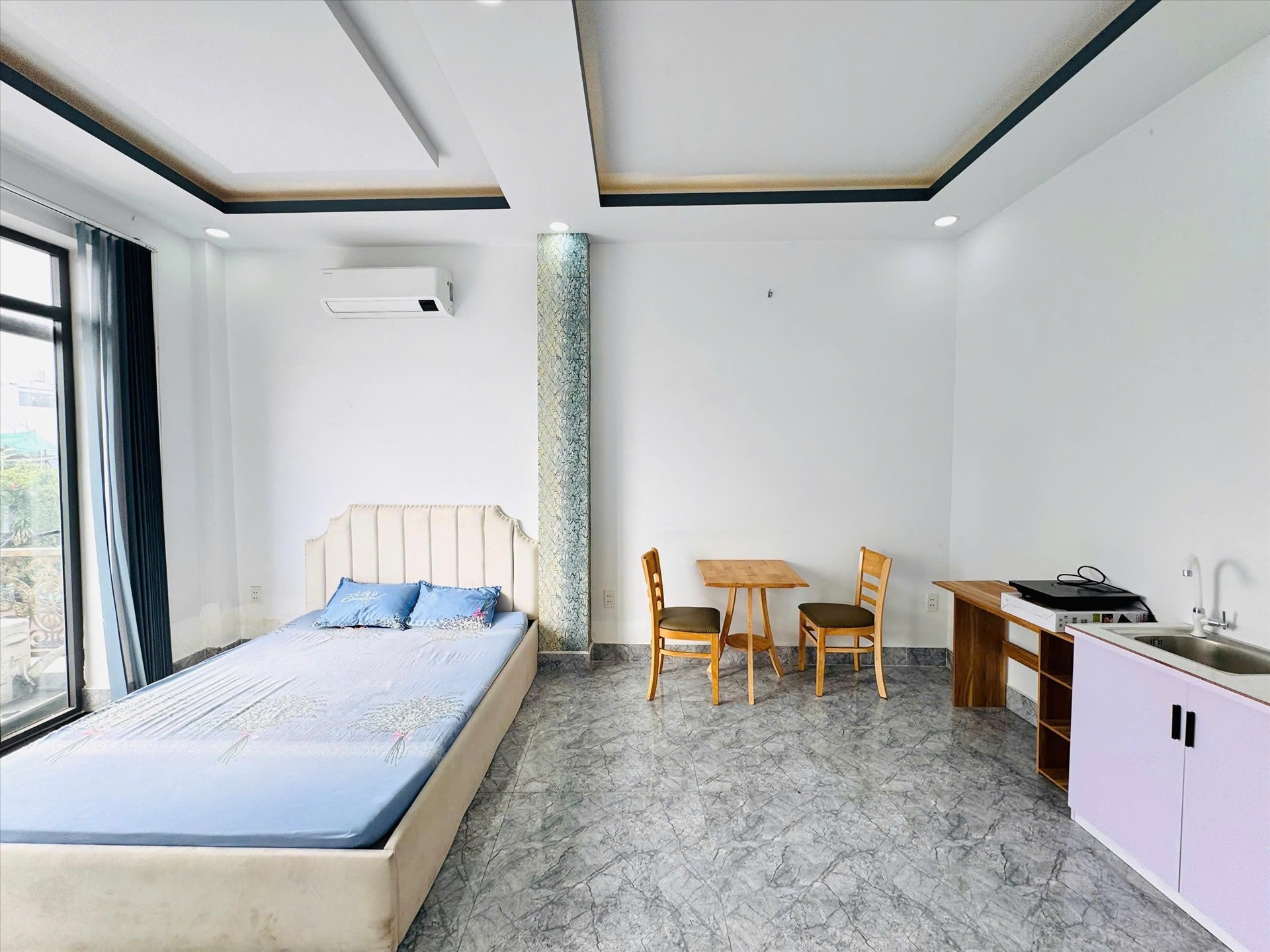 Phòng trọ Studio 30m2 tại ALT House Phạm Văn Chiêu - Gò Vấp - Phòng ngủ