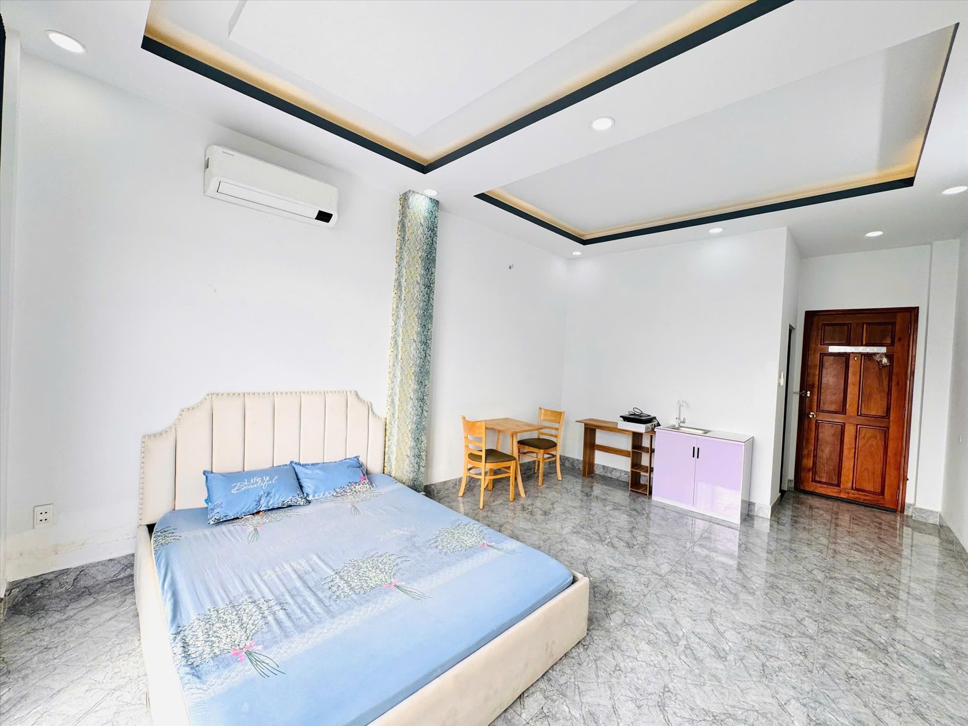 Phòng trọ Studio 30m2 tại ALT House Phạm Văn Chiêu - Gò Vấp - Phòng ngủ