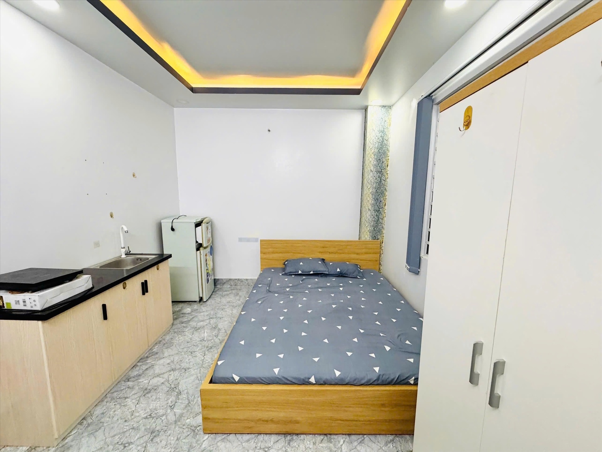 Phòng trọ Studio 20m2 tại ALT House Phạm Văn Chiêu - Gò Vấp - Phòng ngủ