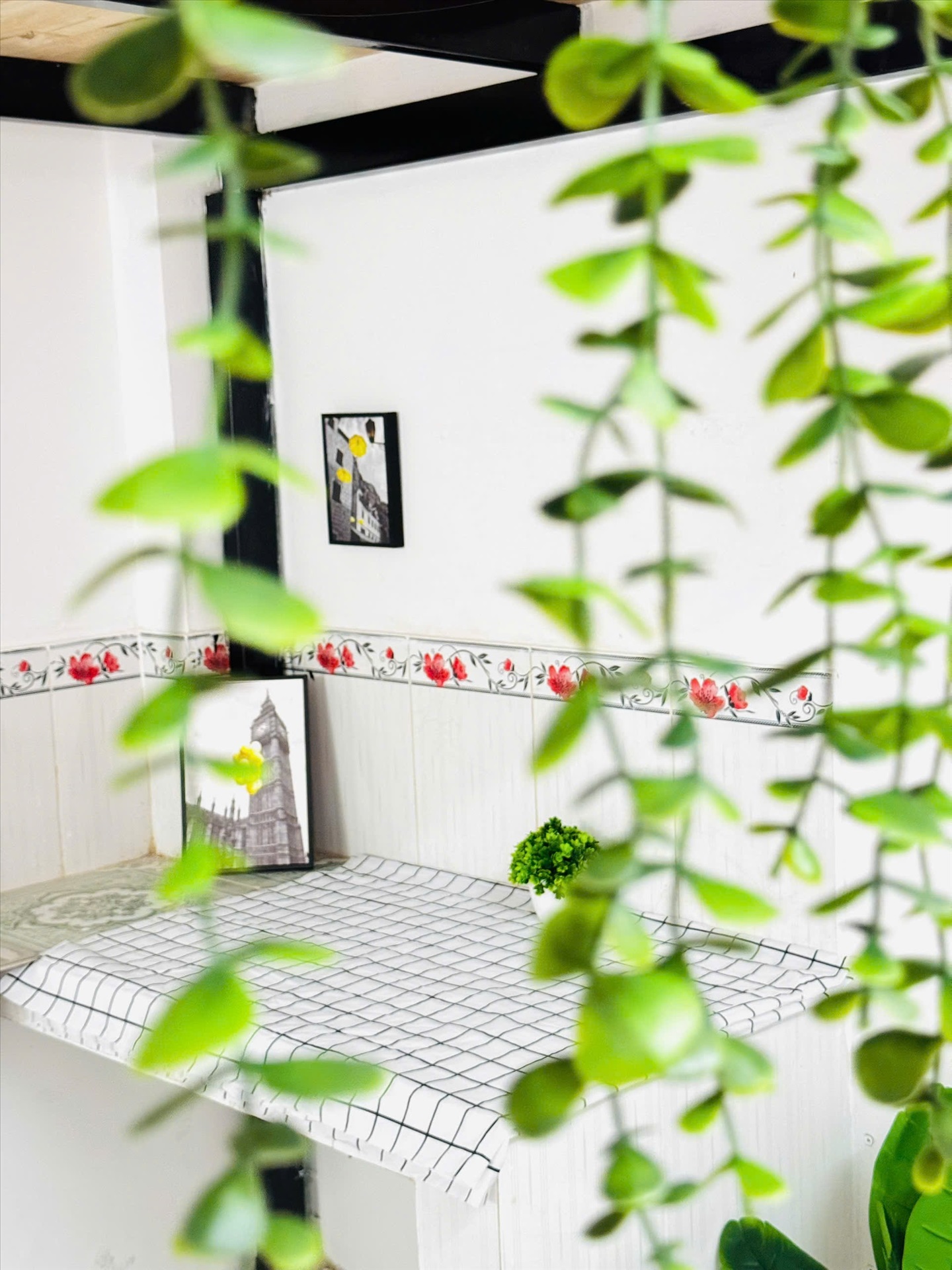 Phòng trọ Duplex 25m2 tại AS Home Tây Sơn - Tân Phú - Phòng bếp