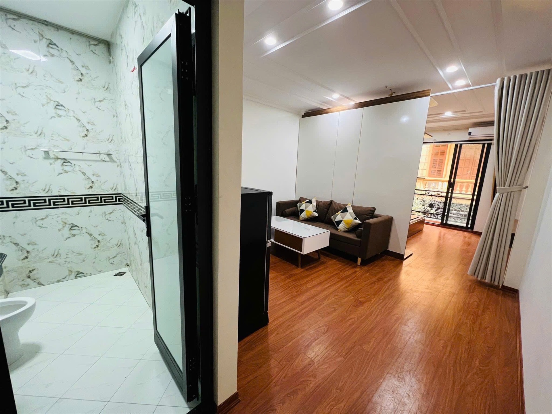 Phòng trọ Studio 40m2 tại DT Home Cầu Giấy - Cầu Giấy - Phòng khách