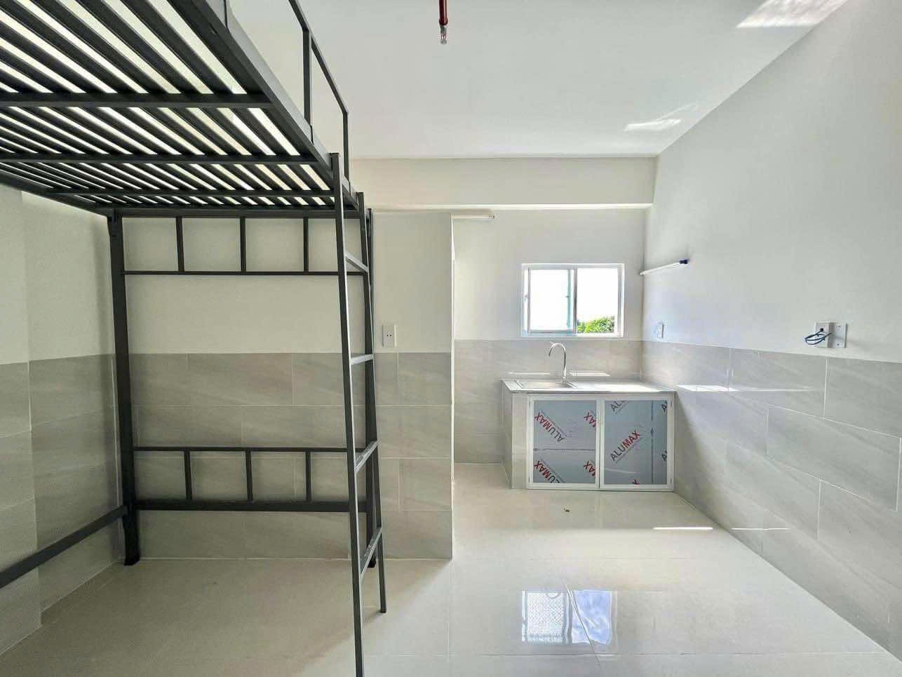 Phòng trọ Studio 25m2 tại Thanh Bình Home Trường Chinh - Tân Bình - Phòng ngủ
