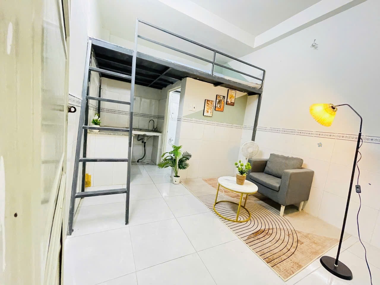 Phòng trọ Duplex 25m2 tại AT Home Lê Đức Thọ - Gò Vấp - Phòng ngủ