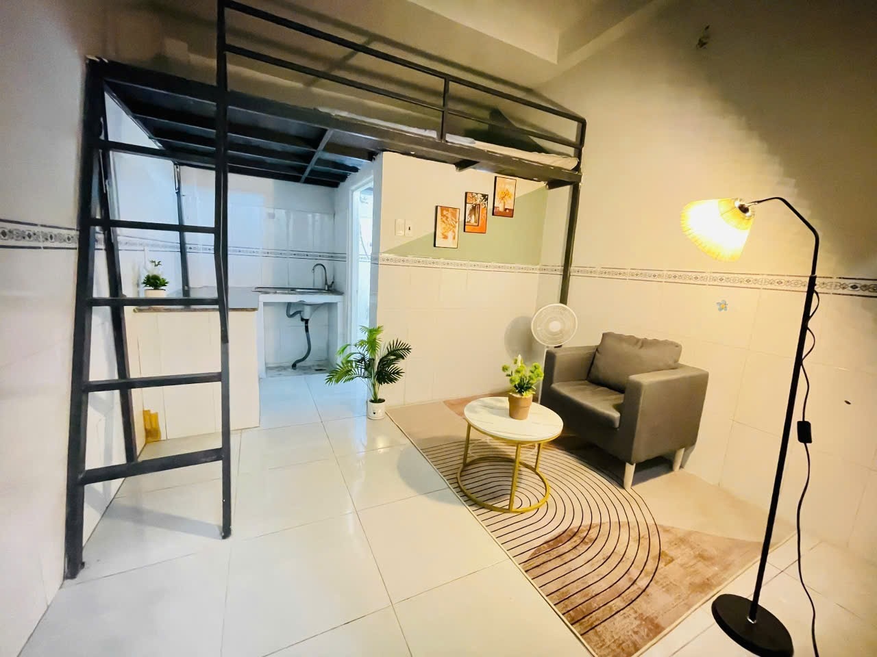 Phòng trọ Duplex 25m2 tại AT Home Lê Đức Thọ - Gò Vấp - Phòng ngủ