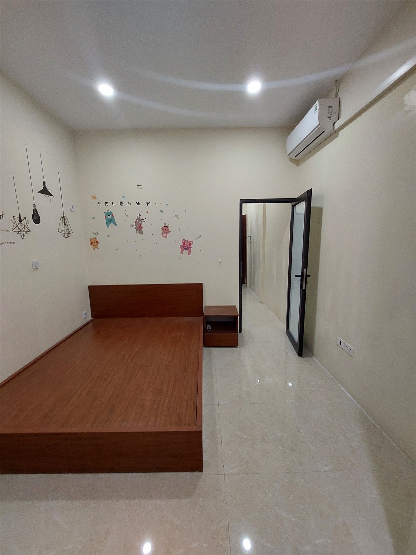 Phòng trọ 1 Phòng ngủ 35m2 tại GD Home Trung Kính - Cầu Giấy - Phòng ngủ