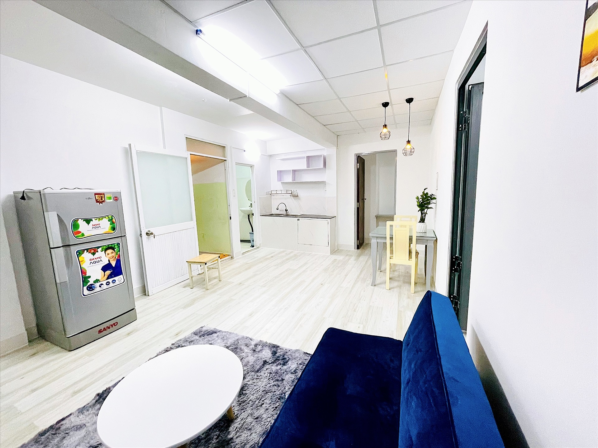 Phòng trọ 2 Phòng ngủ 70m2 tại Fam Home Nguyễn Súy - Tân Phú - Phòng khách
