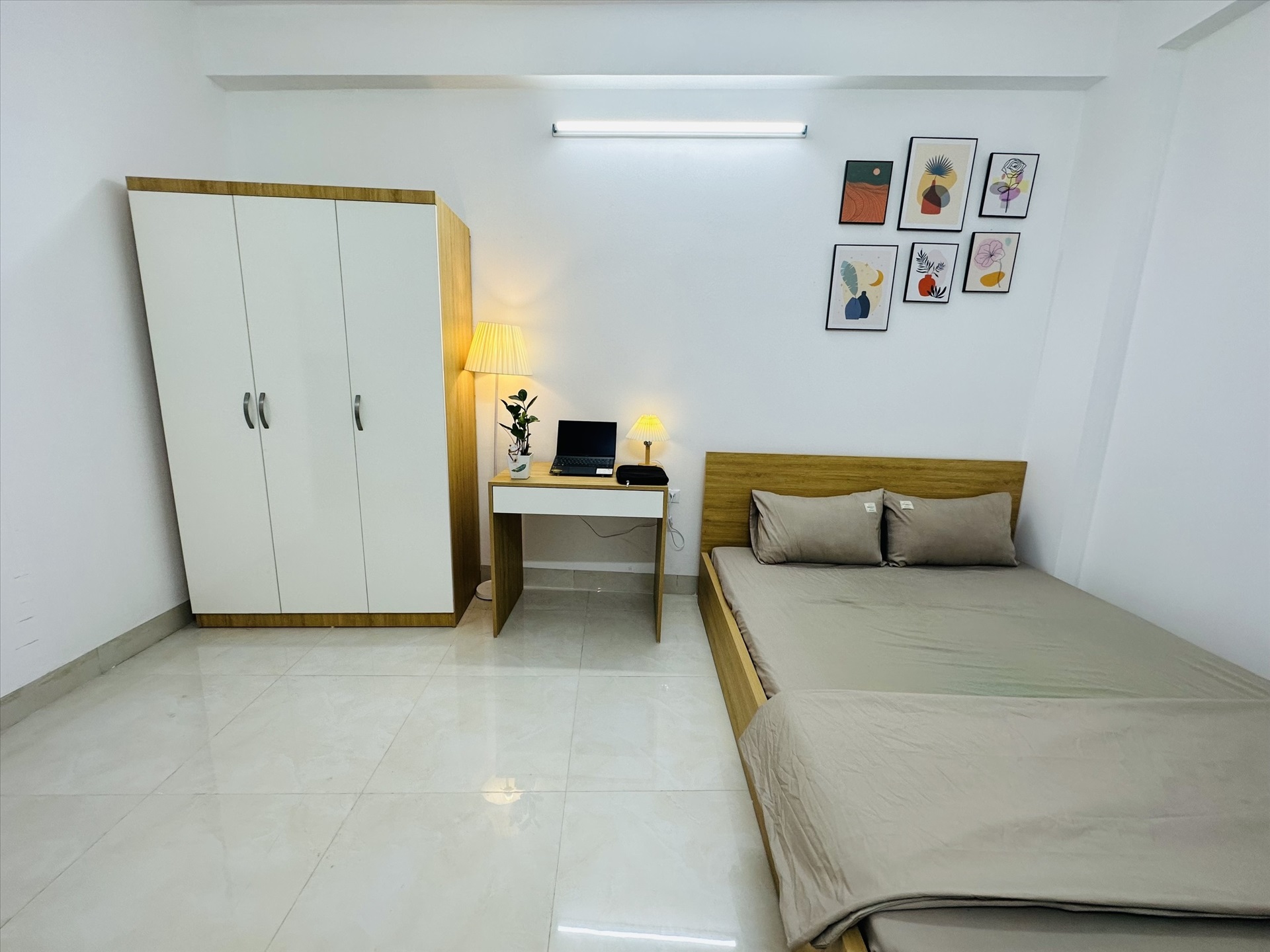 Phòng trọ Studio 35m2 tại GD Home Yên Hòa - Cầu Giấy - Phòng ngủ