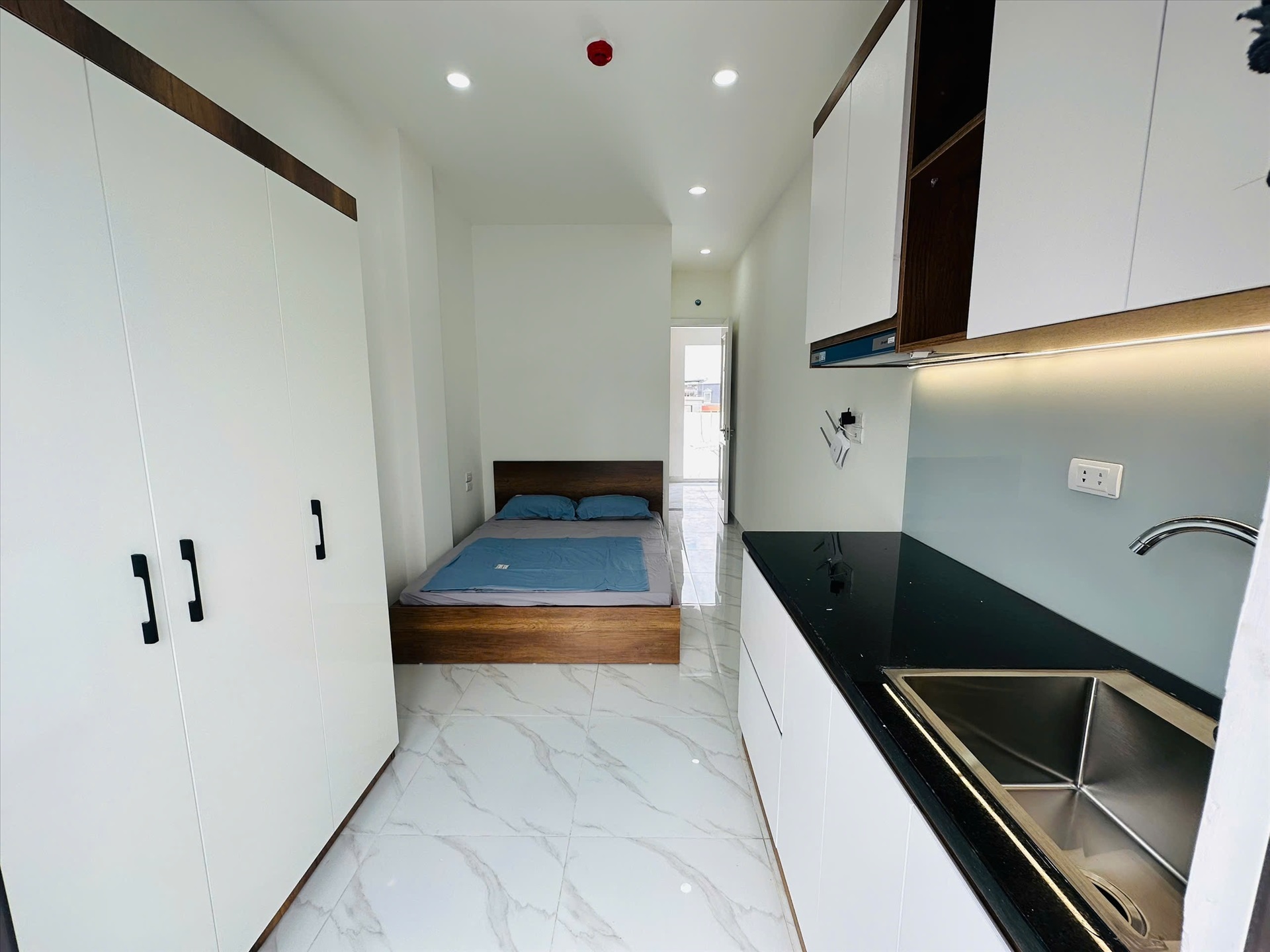Phòng trọ Studio 20m2 tại HN Housing Nguyễn Khánh Toàn - Cầu Giấy - Phòng ngủ