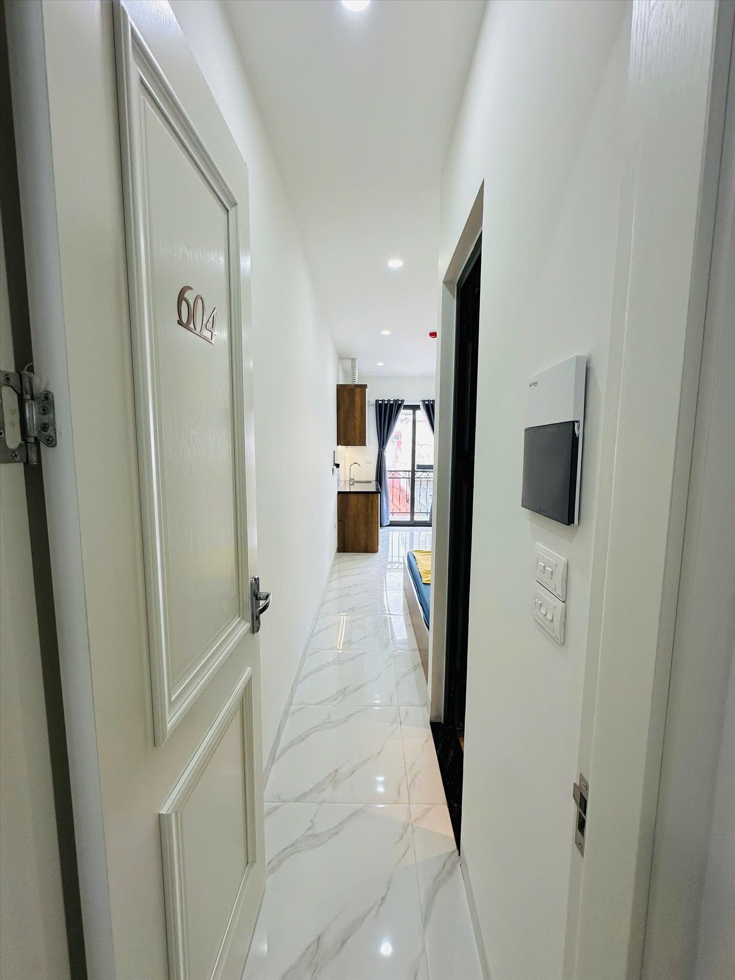 Phòng trọ Studio 20m2 tại HN Housing Nguyễn Khánh Toàn - Cầu Giấy - Phòng ngủ