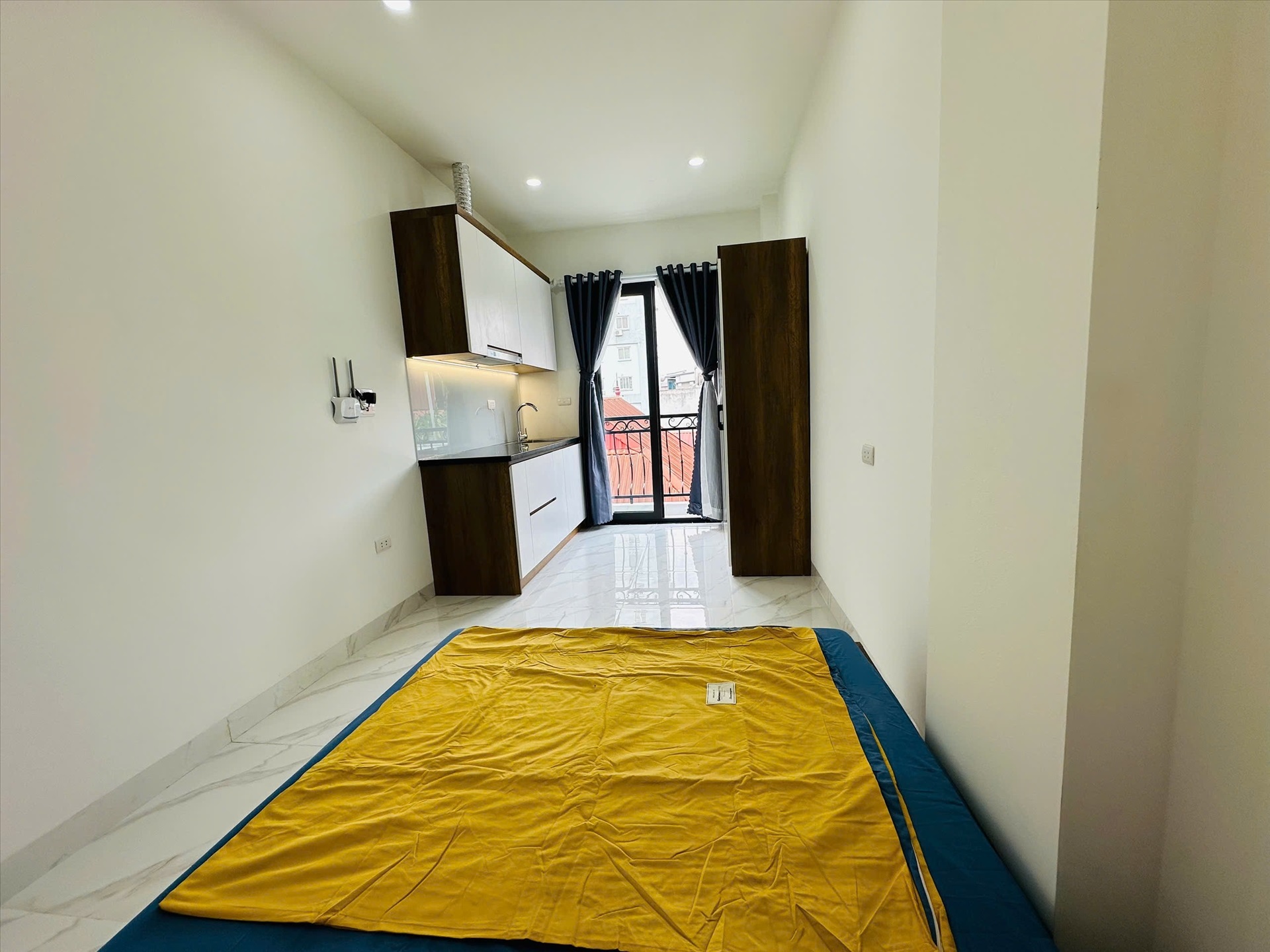 Phòng trọ Studio 20m2 tại HN Housing Nguyễn Khánh Toàn - Cầu Giấy - Phòng ngủ