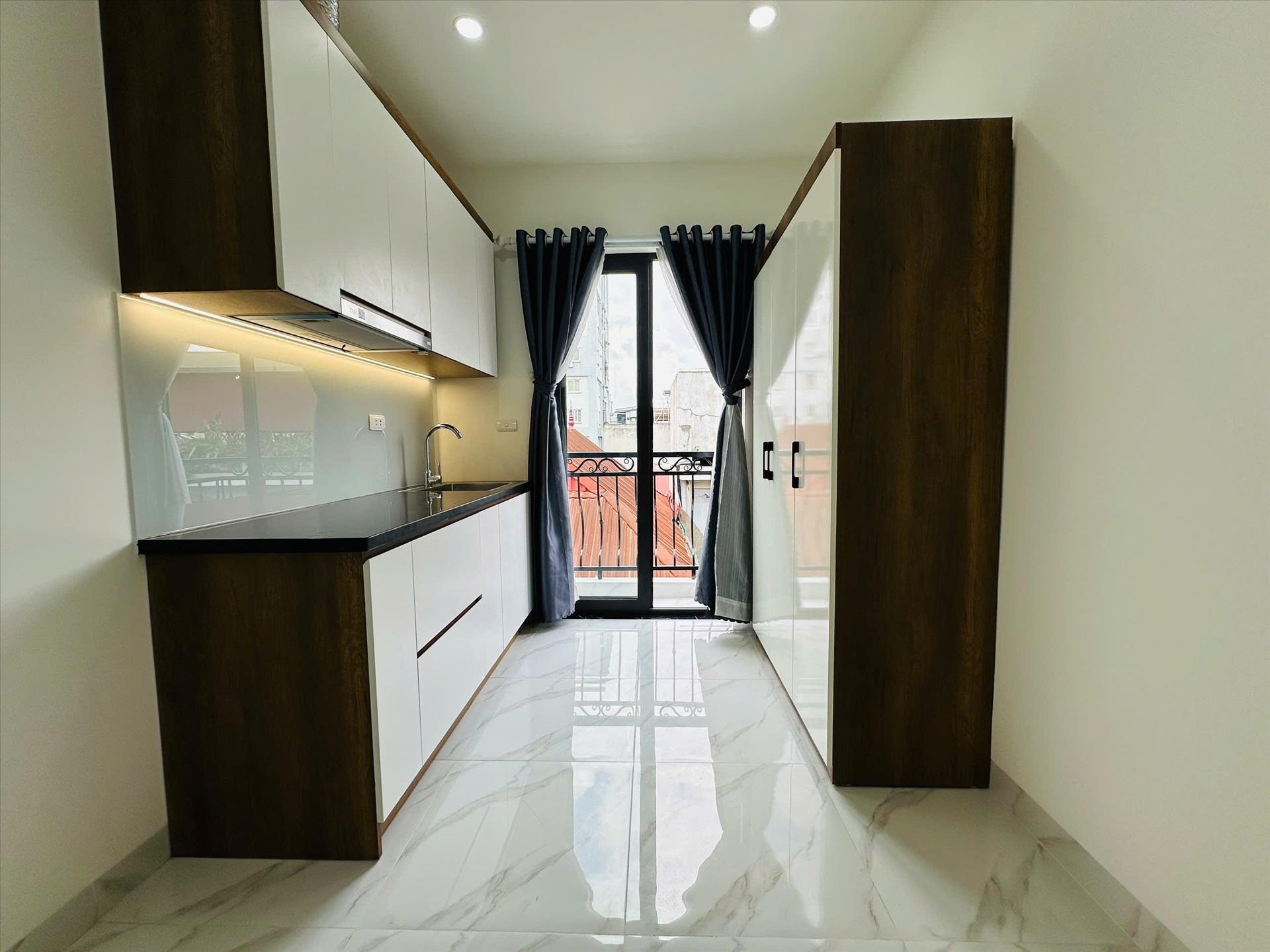 Phòng trọ Studio 20m2 tại HN Housing Nguyễn Khánh Toàn - Cầu Giấy - Phòng ngủ